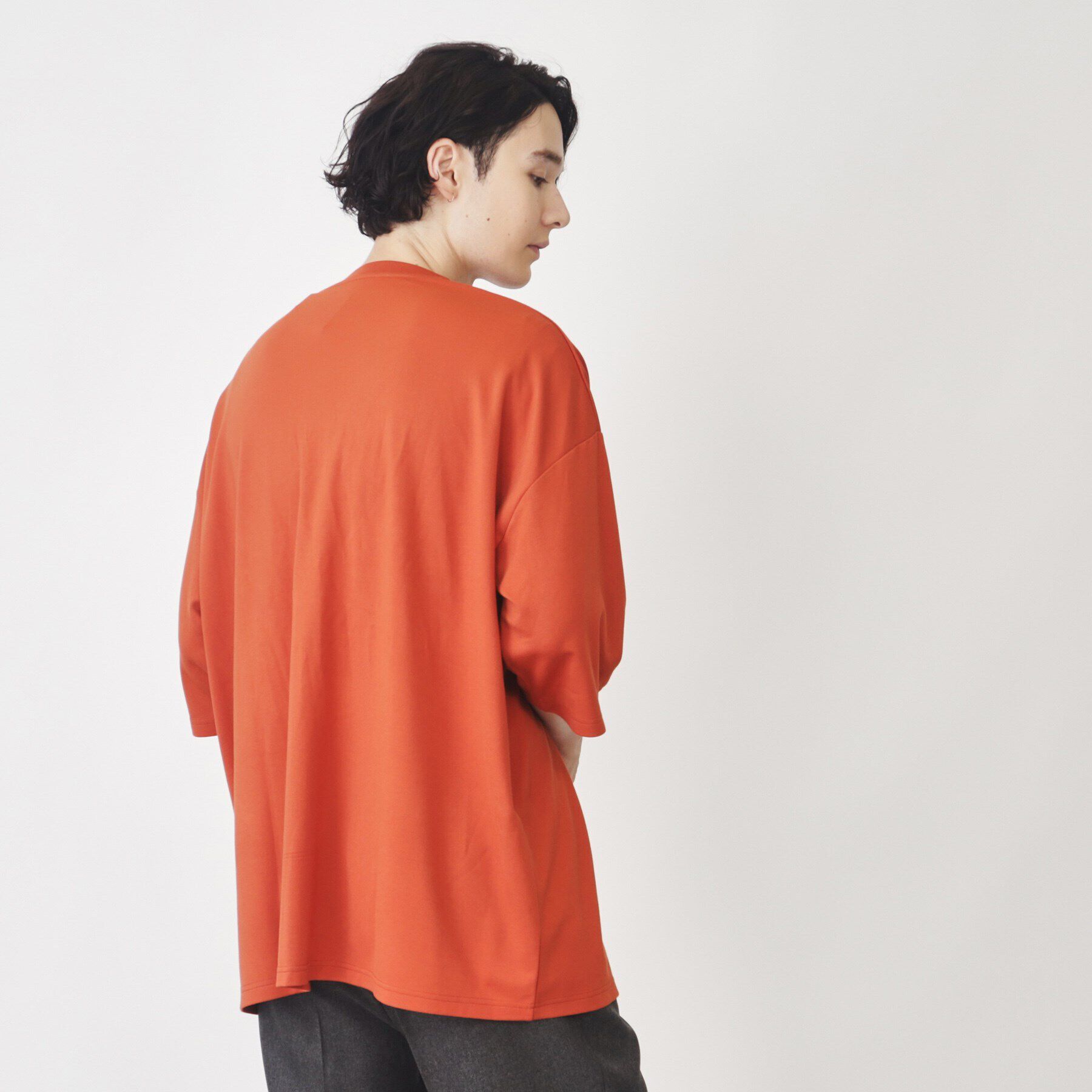 THE SHOP TK「ポンチビッグシルエットプリントTシャツ」|Tシャツ・カットソー|