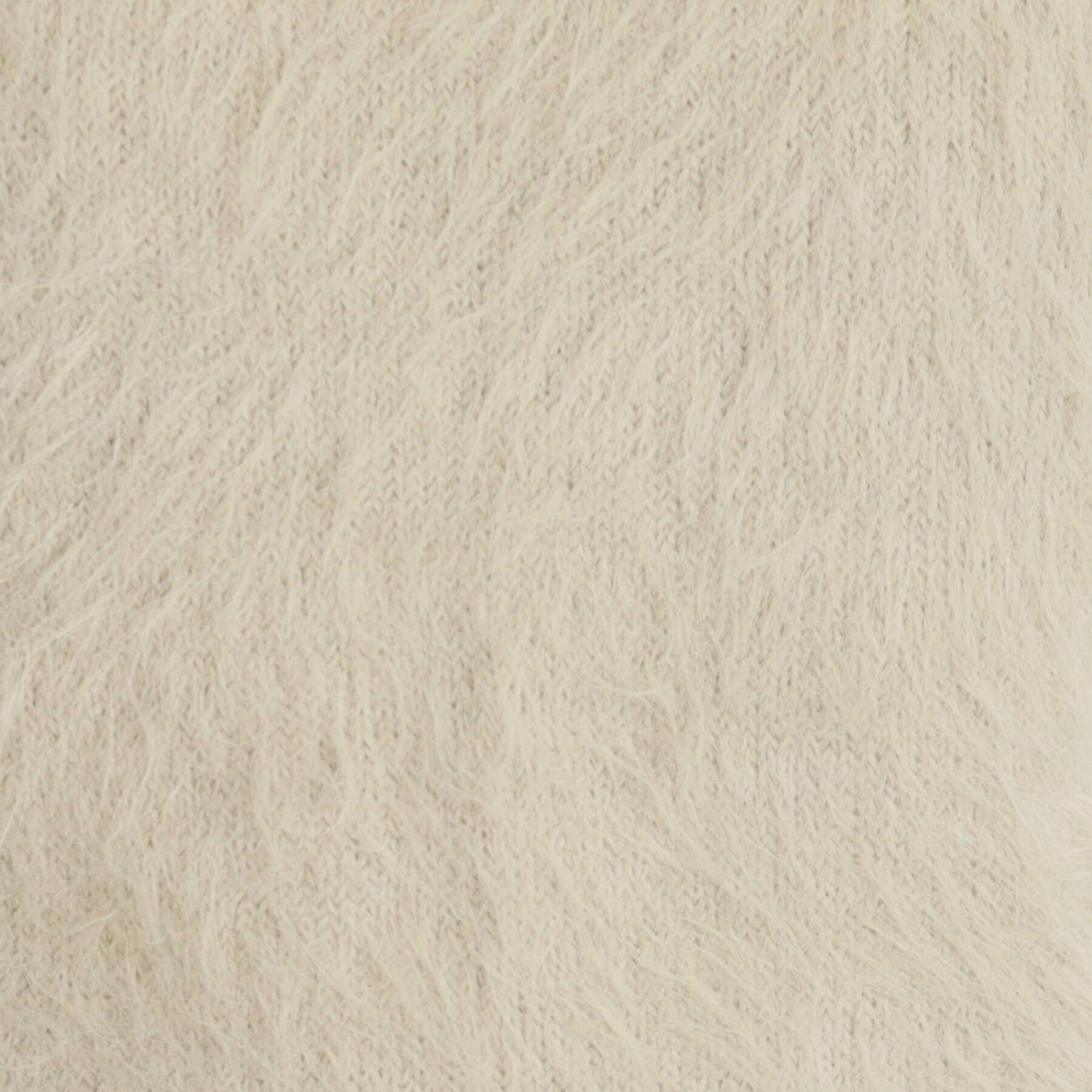 THE SHOP TK「【ヒルナンデス！で紹介】ふわふわフェザーニット /５分袖/腕周りカバー/洗える」|ニット・セーター|