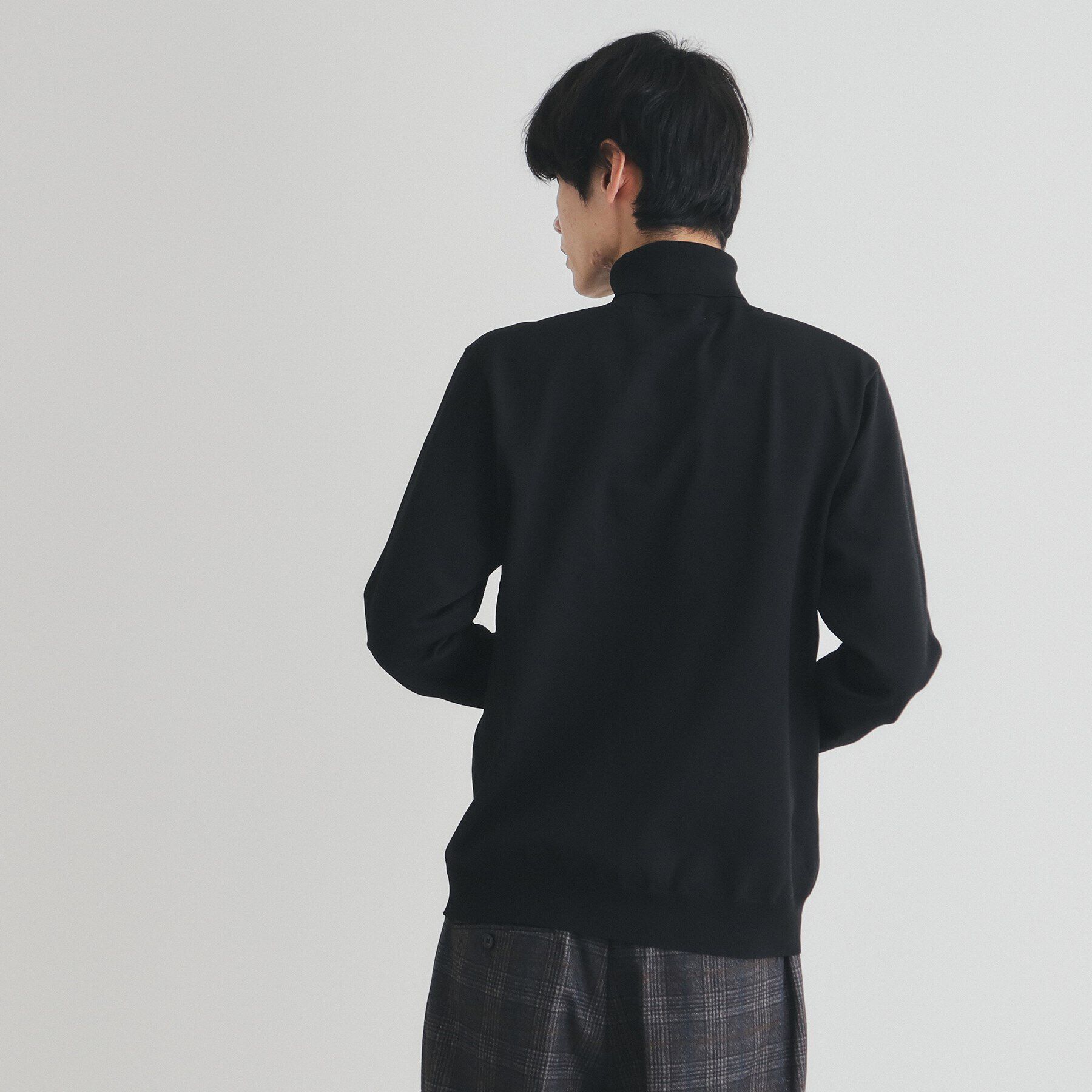 THE SHOP TK「ライトポリタートルニット」|ニット・セーター|