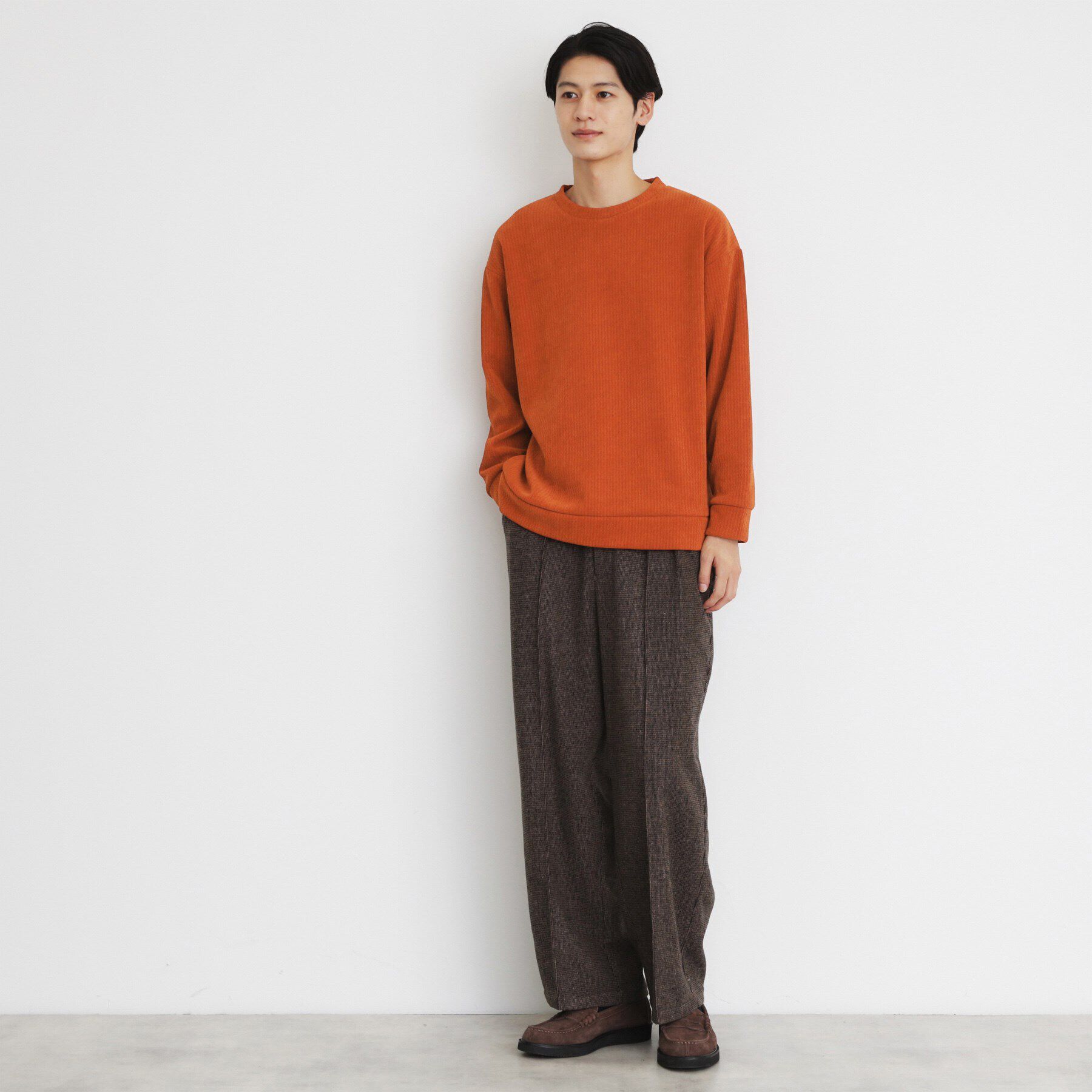 THE SHOP TK「ジャカードモールボアプルオーバー」|Tシャツ・カットソー|