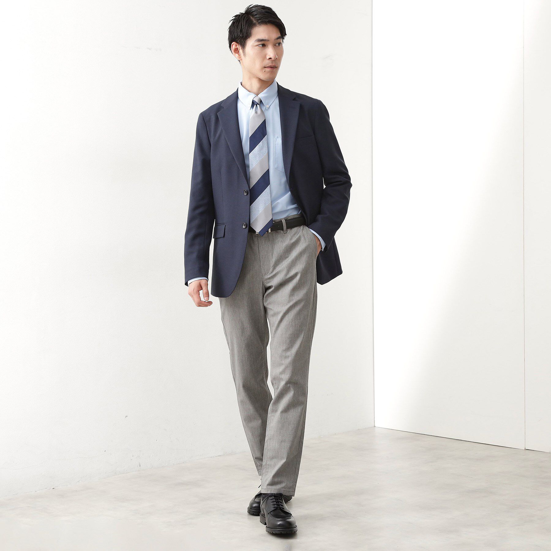 THE SHOP TK「【オールシーズン穿ける！】7DAYSストレッチへリンボンパンツ　ON&hArr;OFF兼用」|その他|