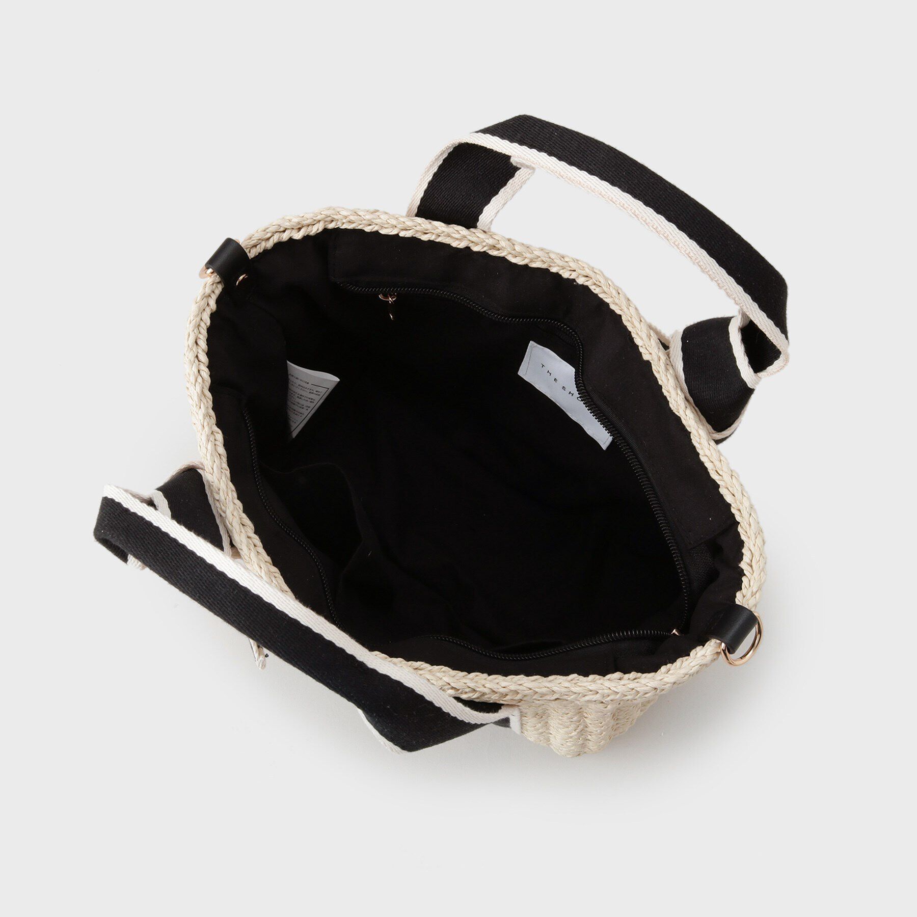 THE SHOP TK「ロゴ雑材バッグ」|ショルダー・メッセンジャー|