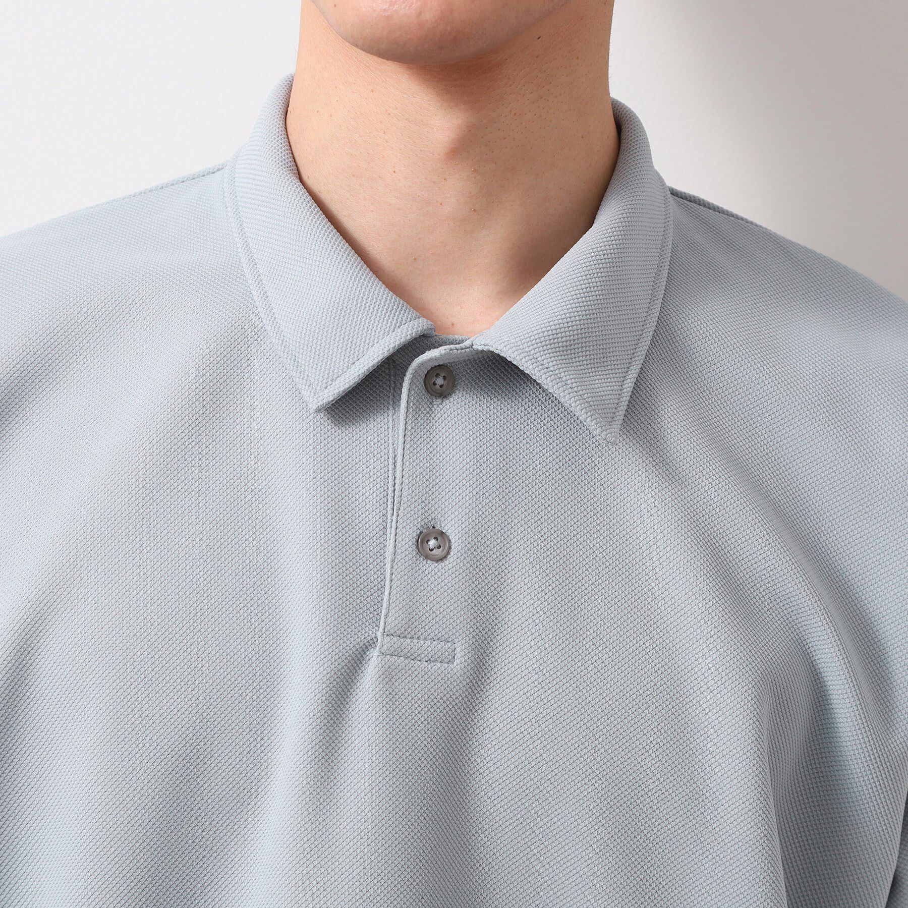 THE SHOP TK「ドライタッチカノコポロシャツ 【洗濯機OK/さらさら】」|ポロシャツ|