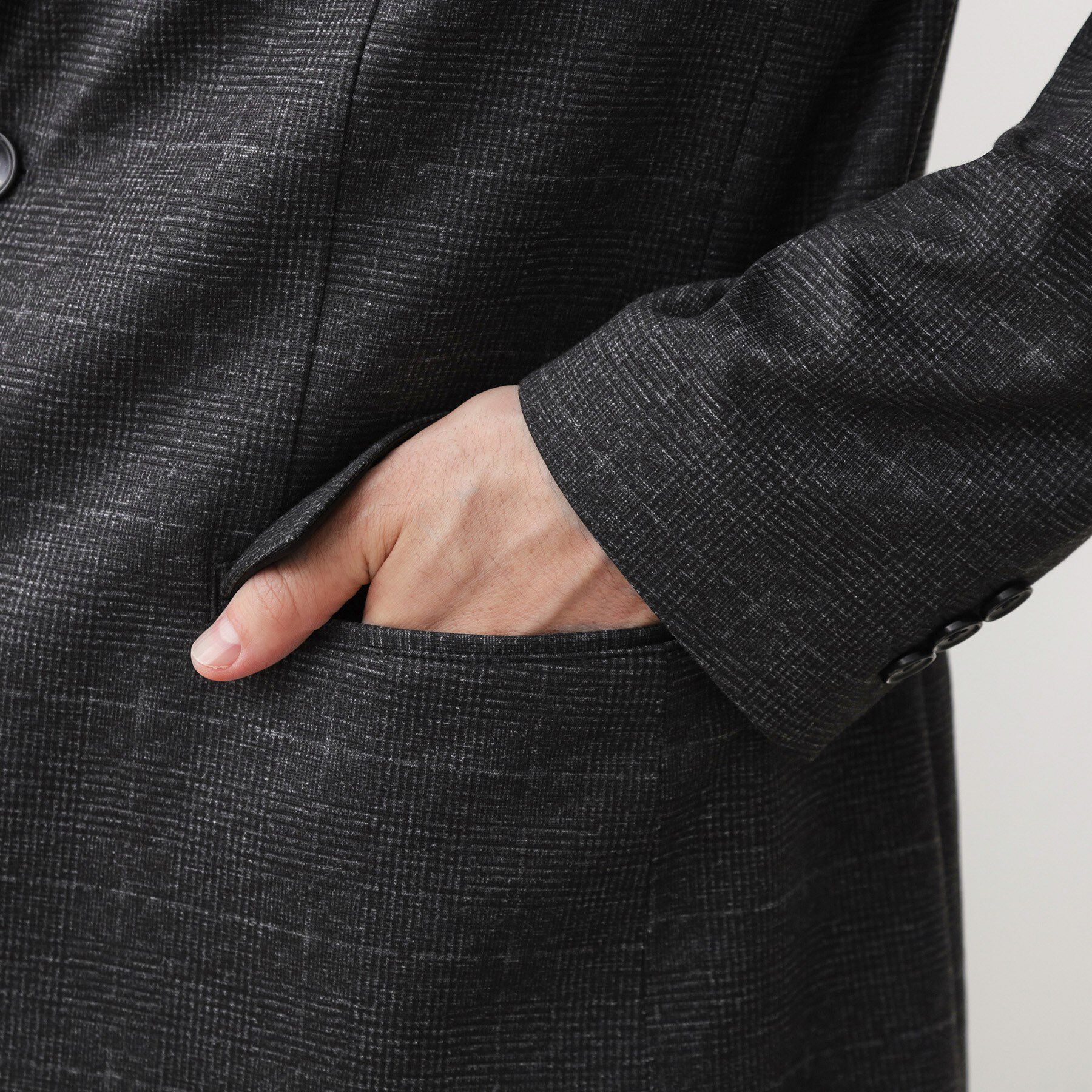 THE SHOP TK「ライトTRジャージジャケット【洗濯機OK/毛玉ができにくい/ストレッチ/セットアップ可】」|テーラードジャケット|