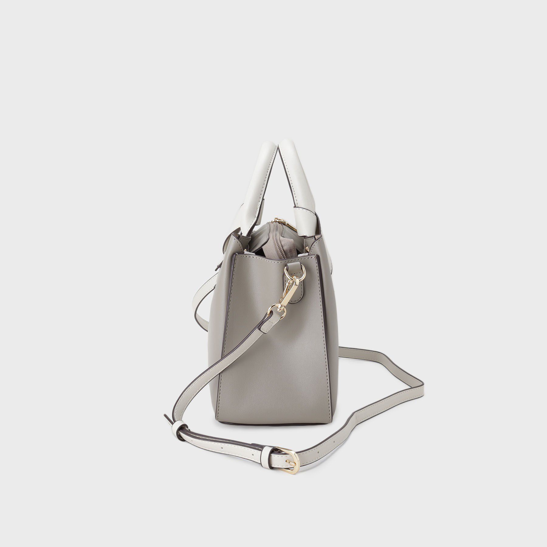 THE SHOP TK「バイカラー合皮ショルダーバッグ」|ショルダー・メッセンジャー|