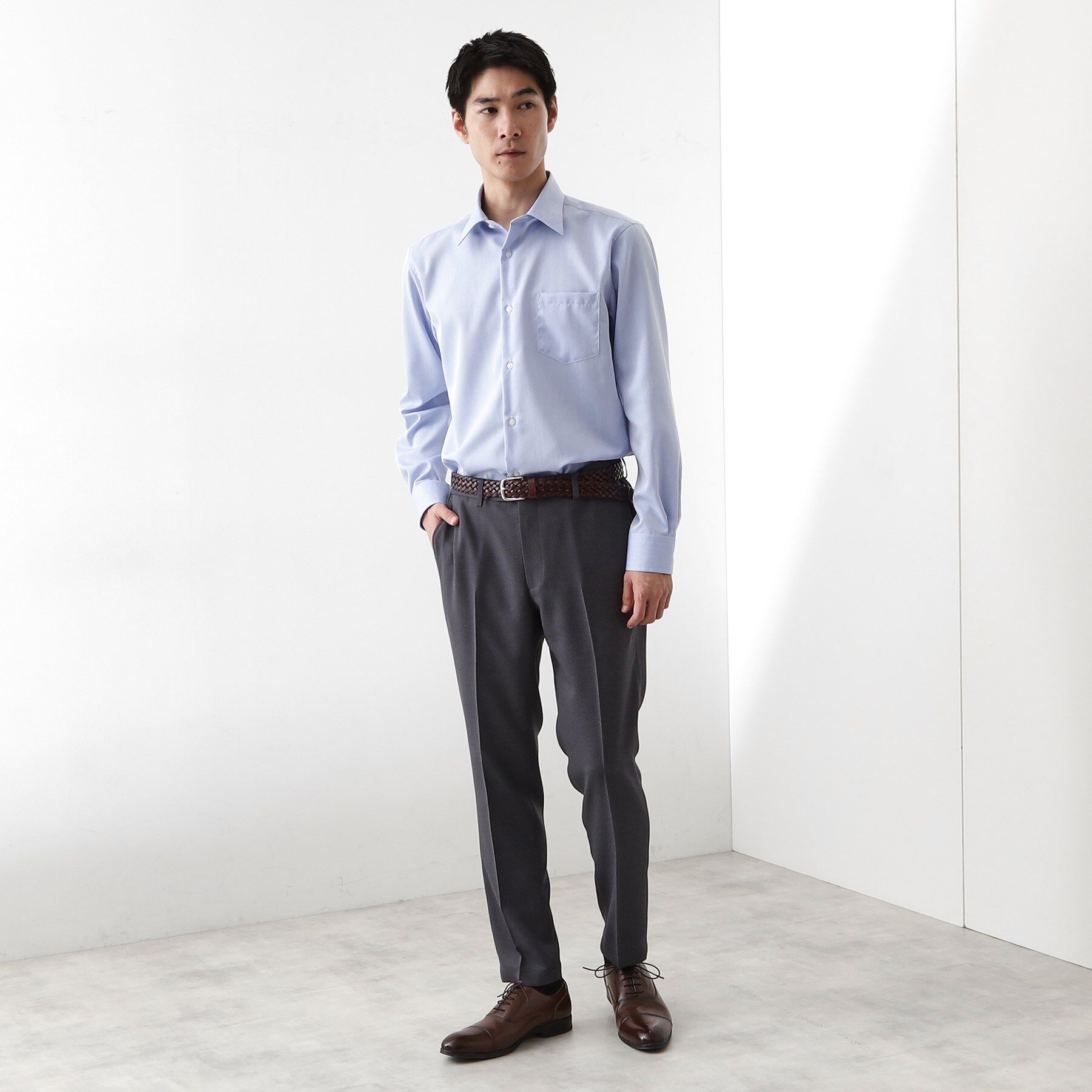 THE SHOP TK「ドレスドビーシャツ」|シャツ・ブラウス|