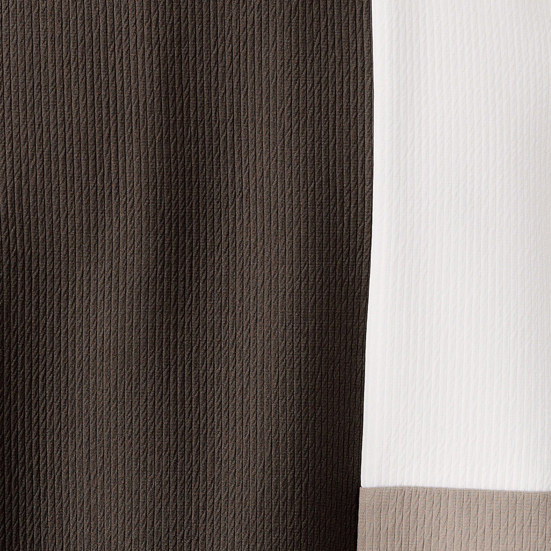 THE SHOP TK「【一枚で着映える】パネルブロッキング長袖Tシャツ 【洗濯機OK】」|Tシャツ・カットソー|