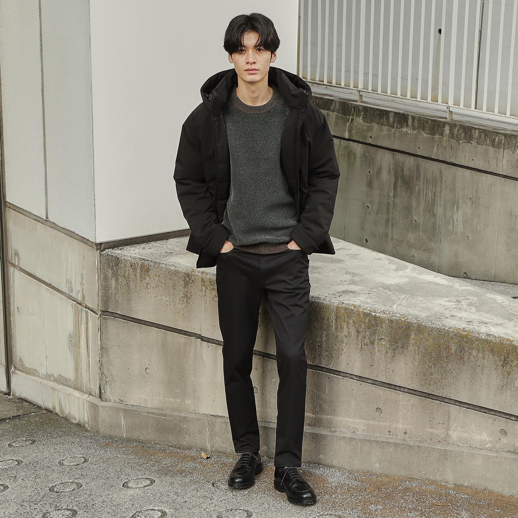 THE SHOP TK「【軽くて、暖かい】SORONA／ソロナ 中綿ブルゾン 防風/軽量/洗濯機OK/フード脱着可」|ブルゾン・スタジャン|