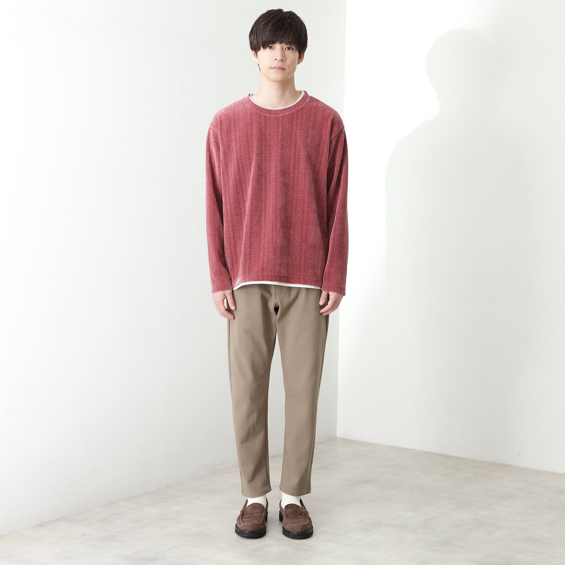 THE SHOP TK「スマートムーブイージーパンツ WARM 【裏起毛/360&deg;ストレッチ/洗濯機OK】」|その他|