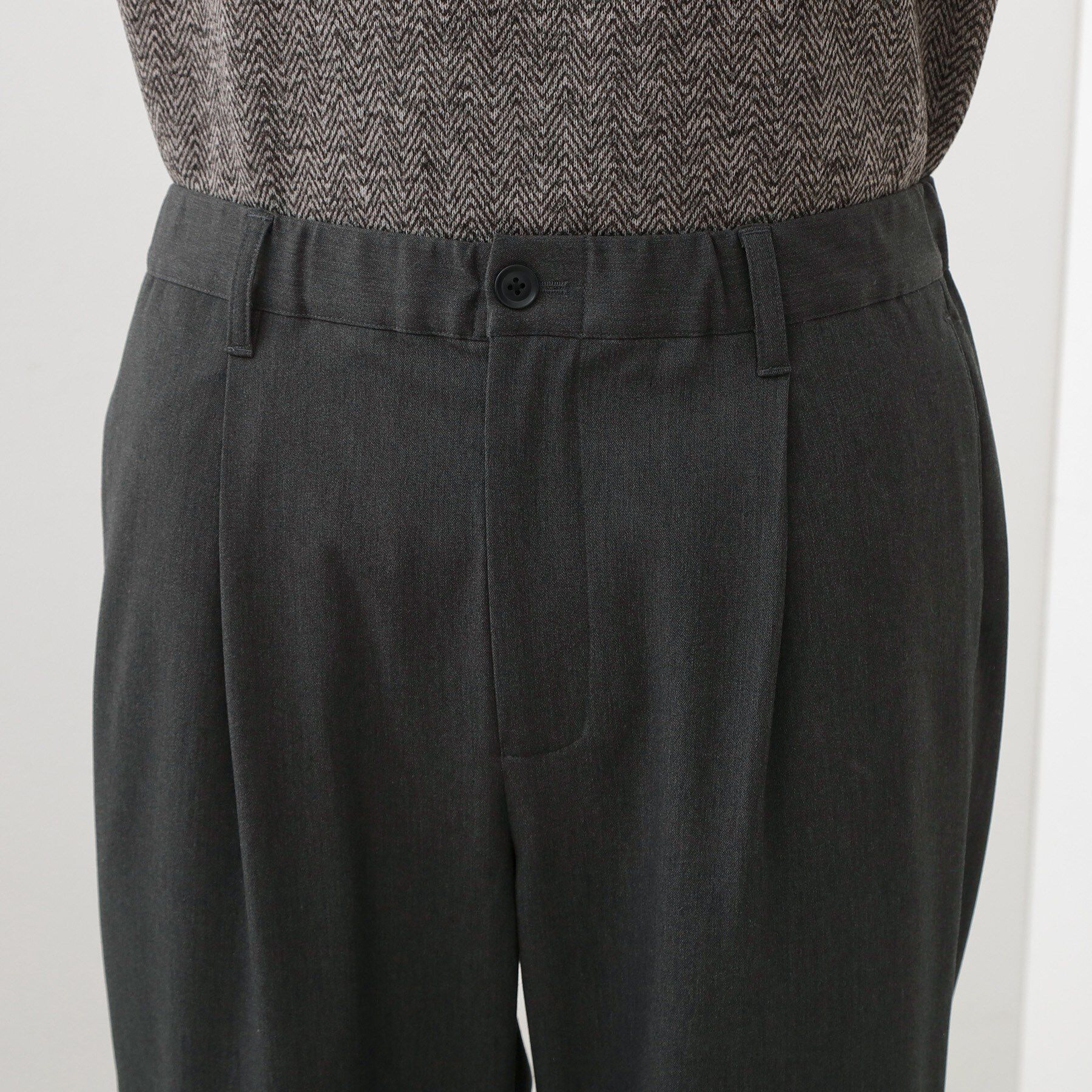 THE SHOP TK「セミワイドイージーパンツWARM 洗濯機OK／裏起毛／ストレッチ」|その他|