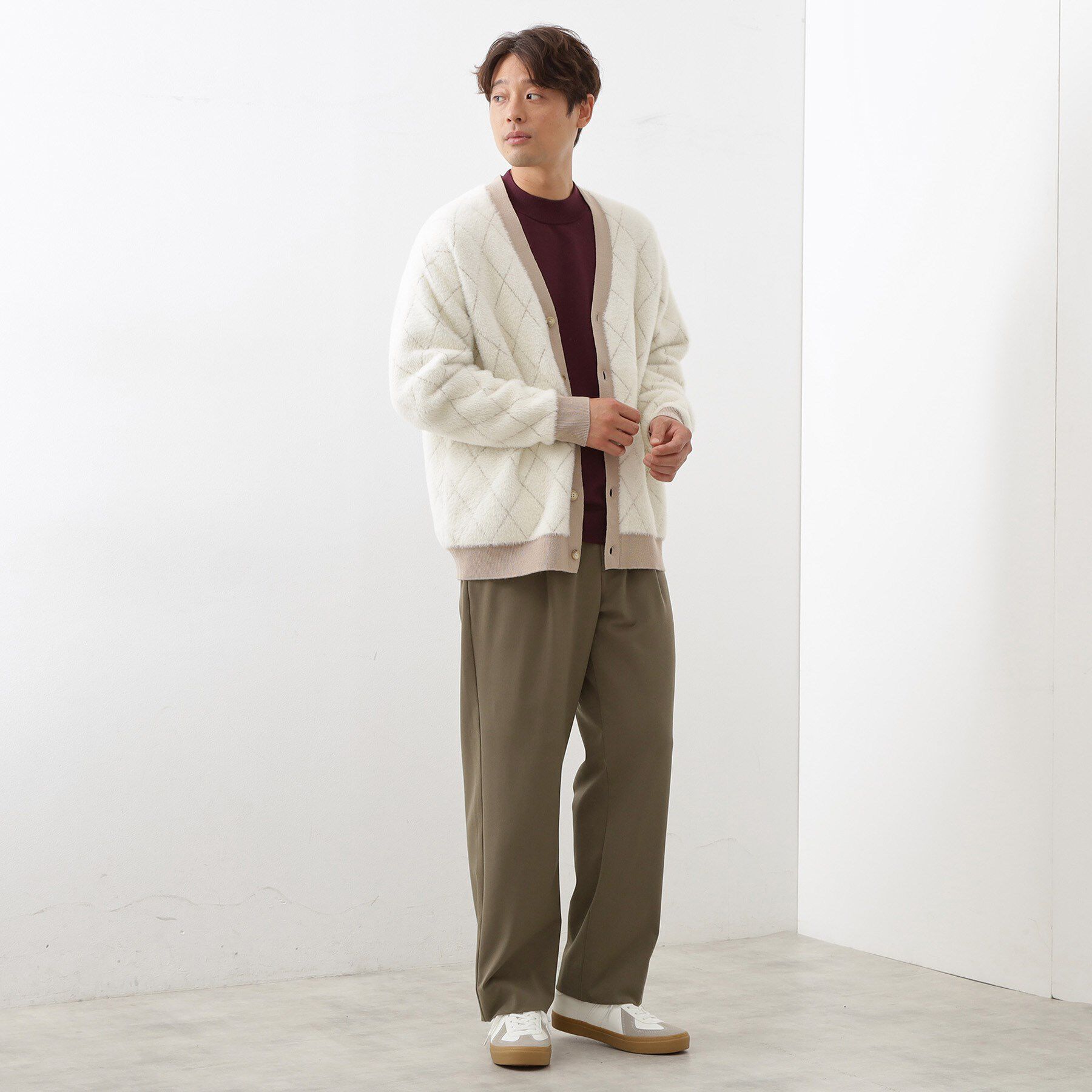 THE SHOP TK「セミワイドイージーパンツWARM 洗濯機OK／裏起毛／ストレッチ」|その他|