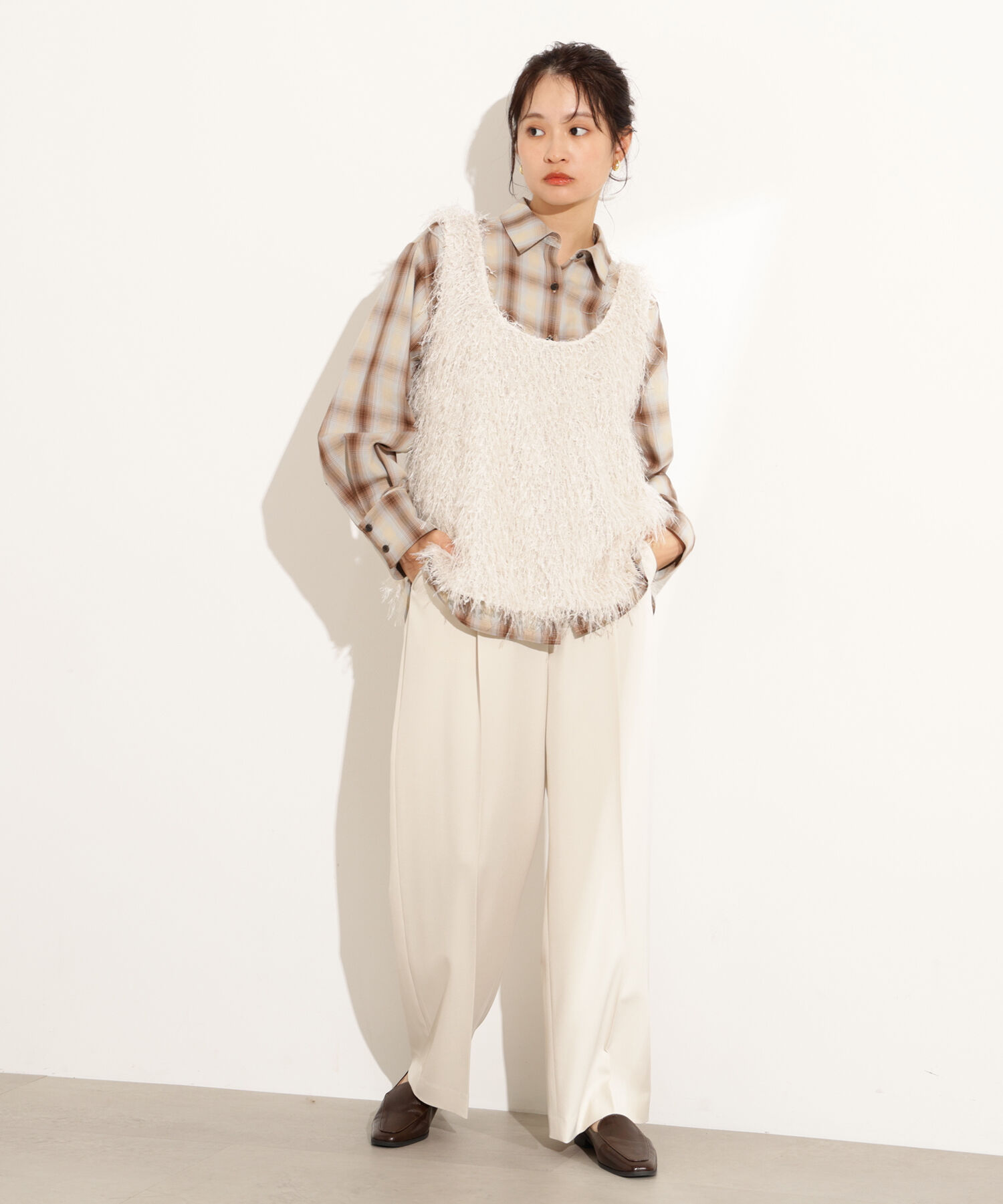  「オータムワイドトラウザーパンツ」|その他|