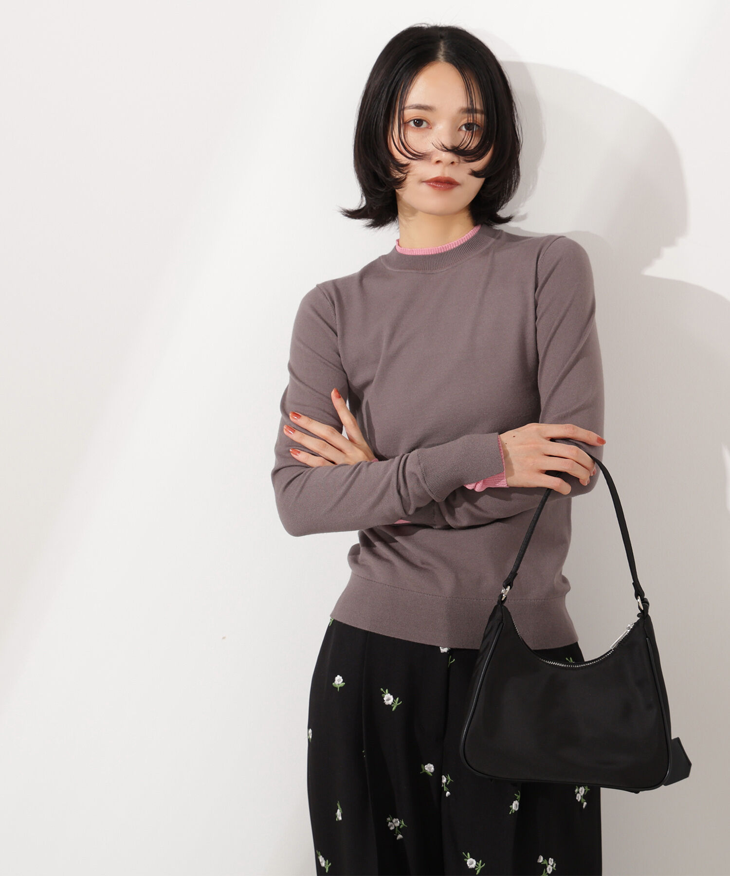  「レイヤード風ニット」|ニット・セーター|