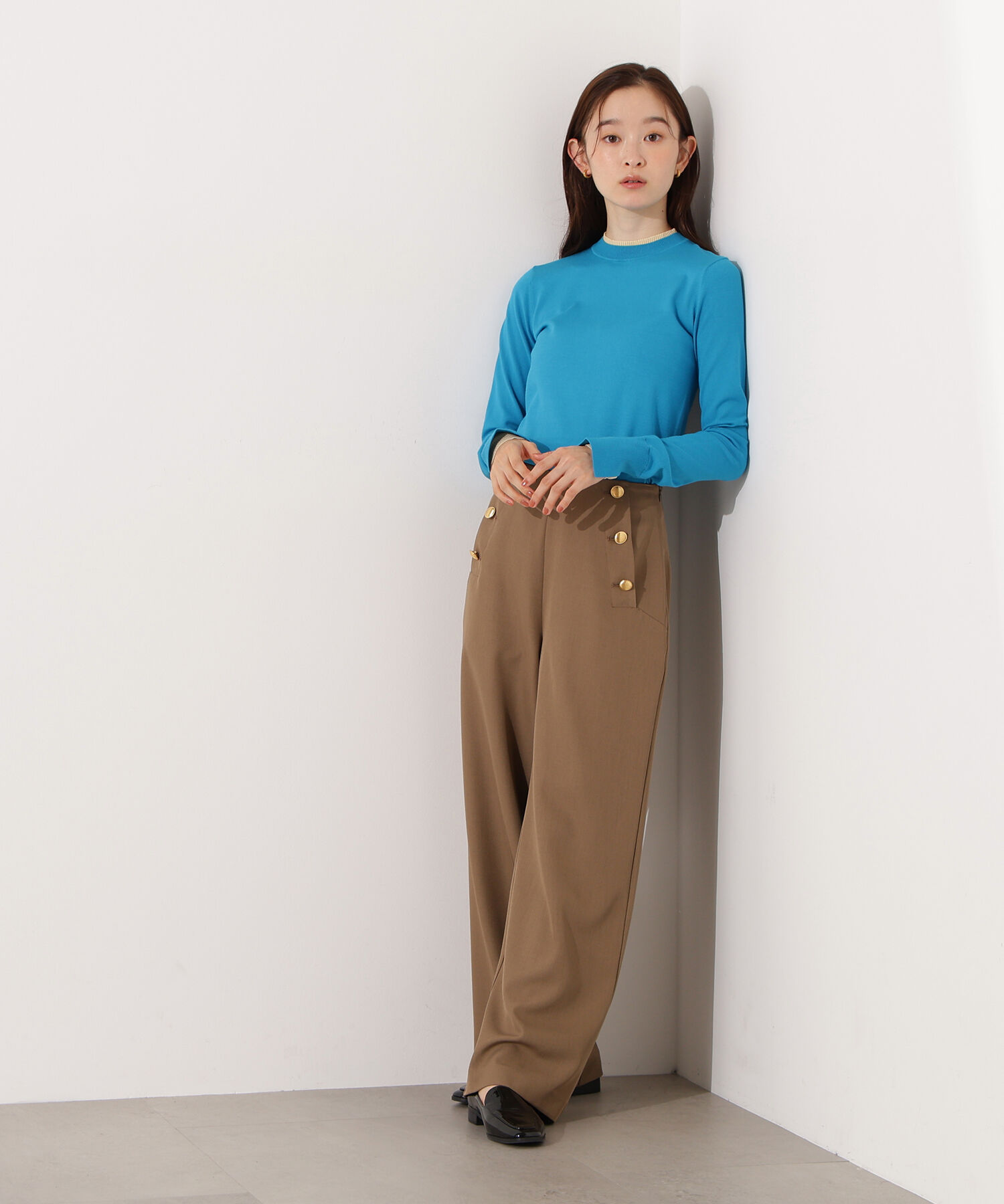  「レイヤード風ニット」|ニット・セーター|