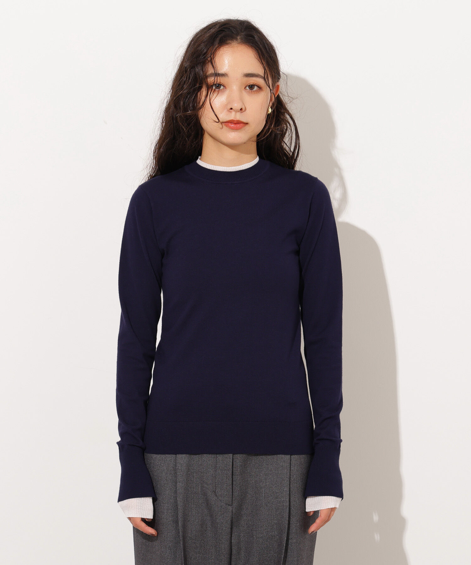  「レイヤード風ニット」|ニット・セーター|