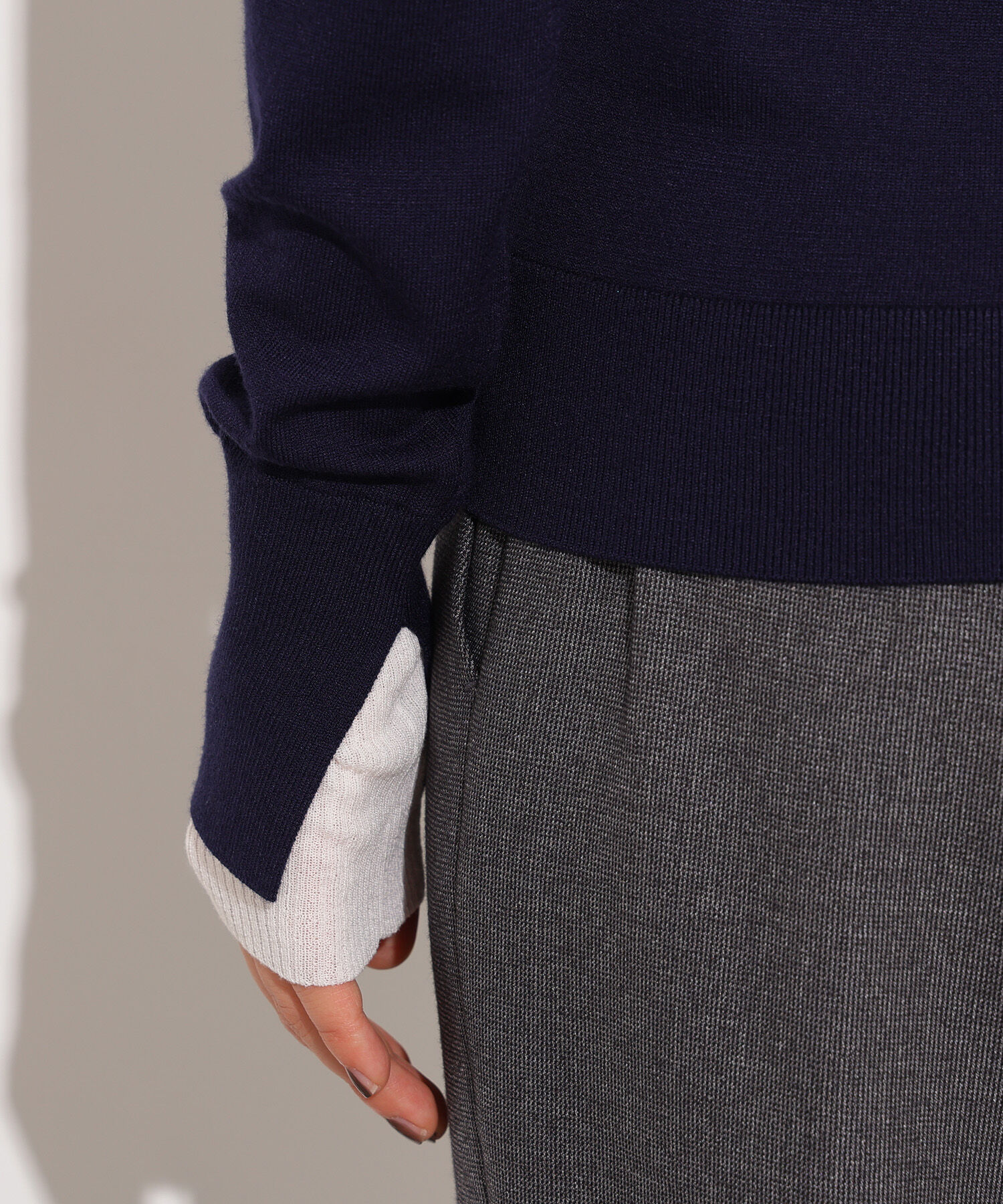  「レイヤード風ニット」|ニット・セーター|