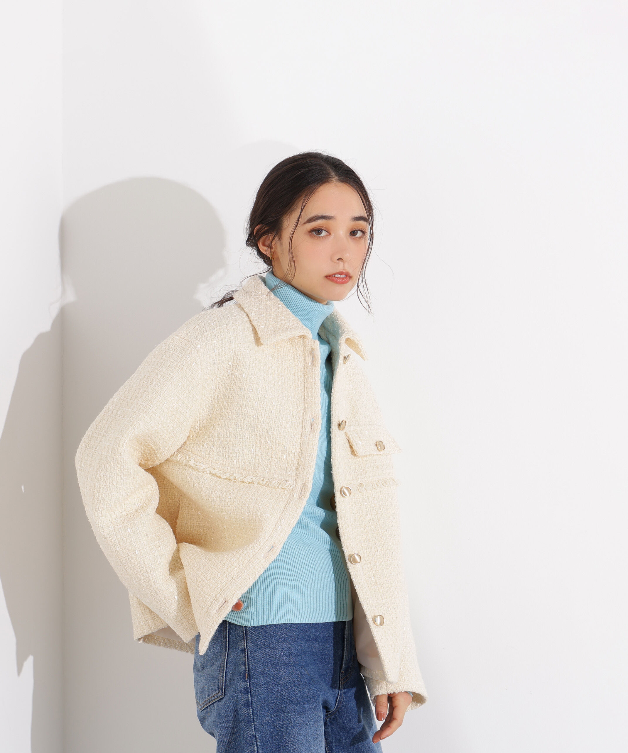  「ツイード SETUP ブルゾン」|その他|