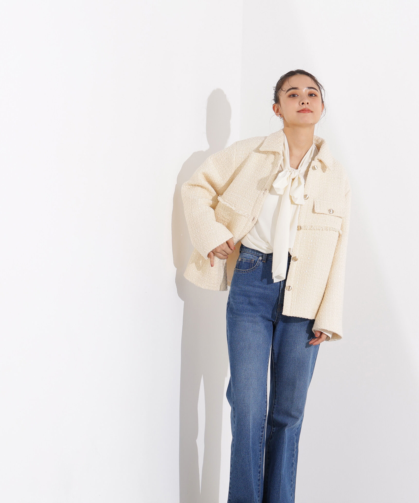  「ツイード SETUP ブルゾン」|その他|