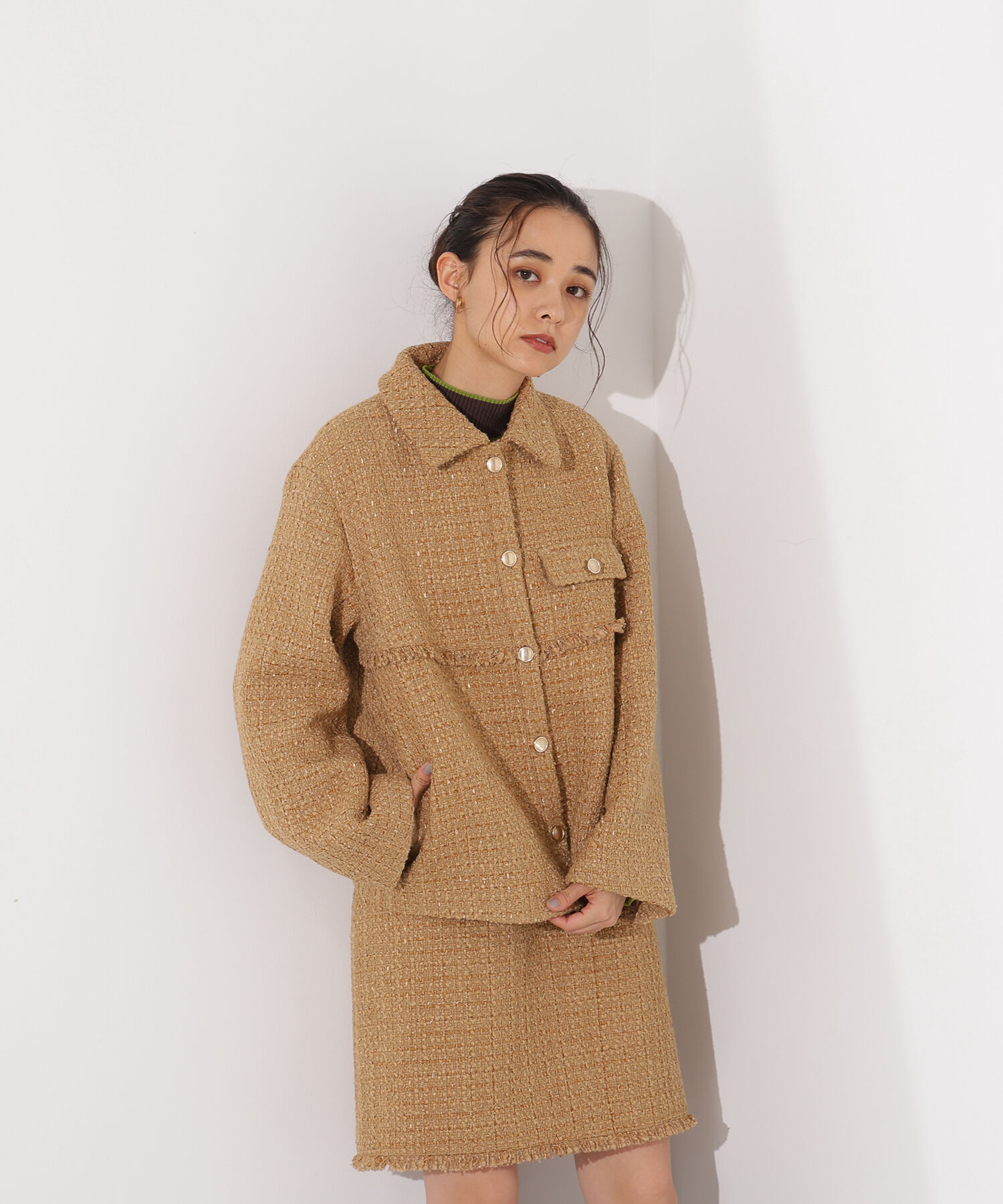  「ツイード SETUP ブルゾン」|その他|