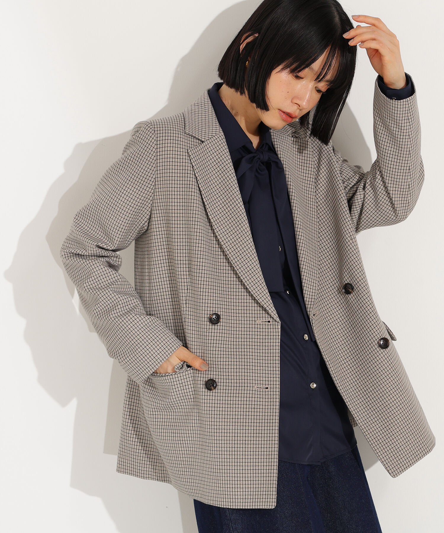  「ダブルブレストテーラードジャケット」|その他|