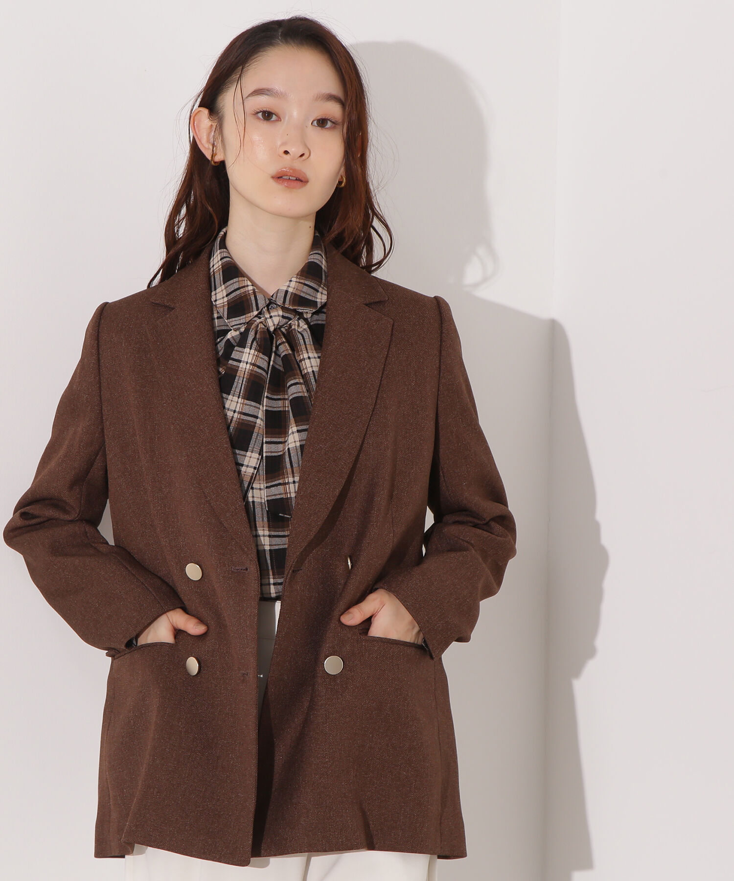  「ダブルブレストテーラードジャケット」|その他|