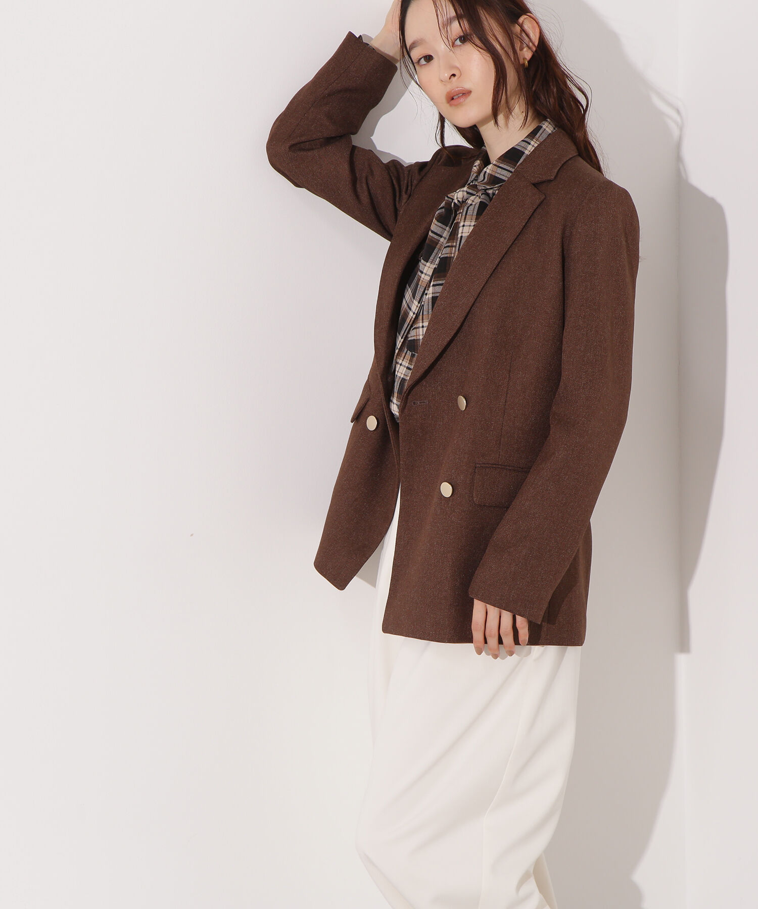  「ダブルブレストテーラードジャケット」|その他|