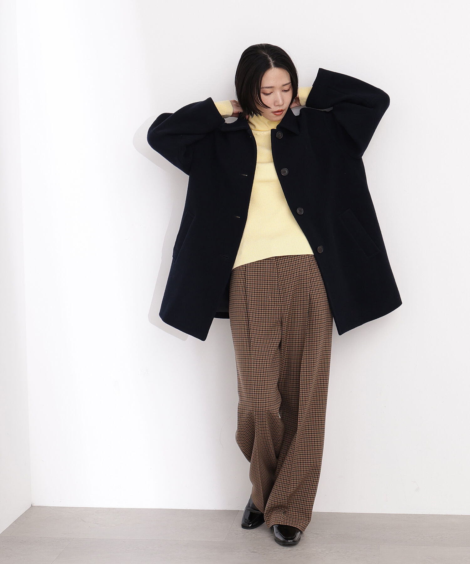  「ベーシックタートルネックニット」|ニット・セーター|