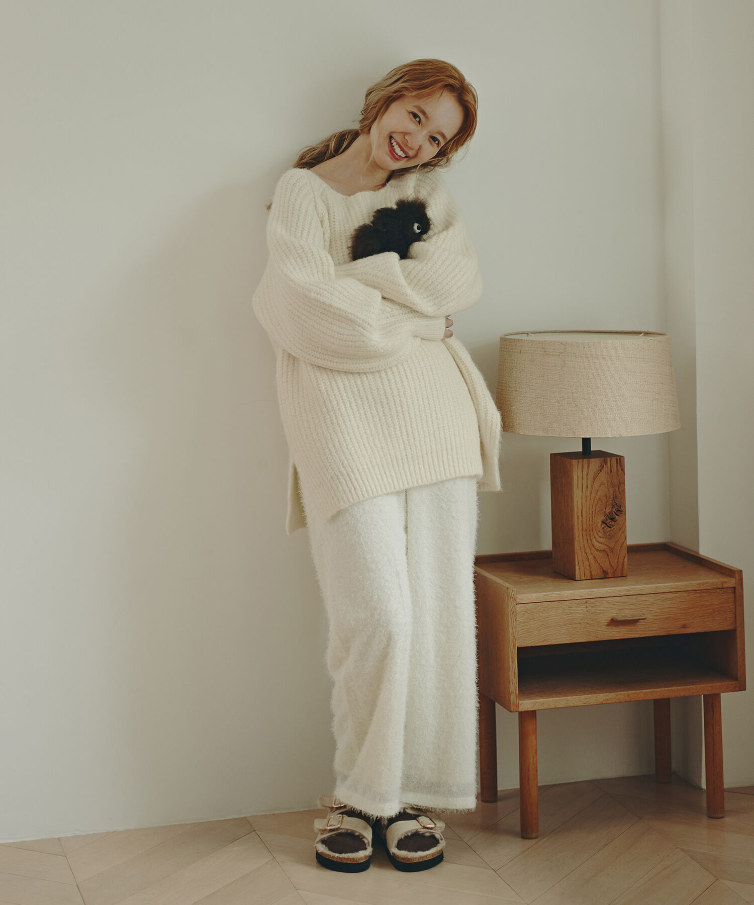  「バックシャンボクシーニット」|ニット・セーター|