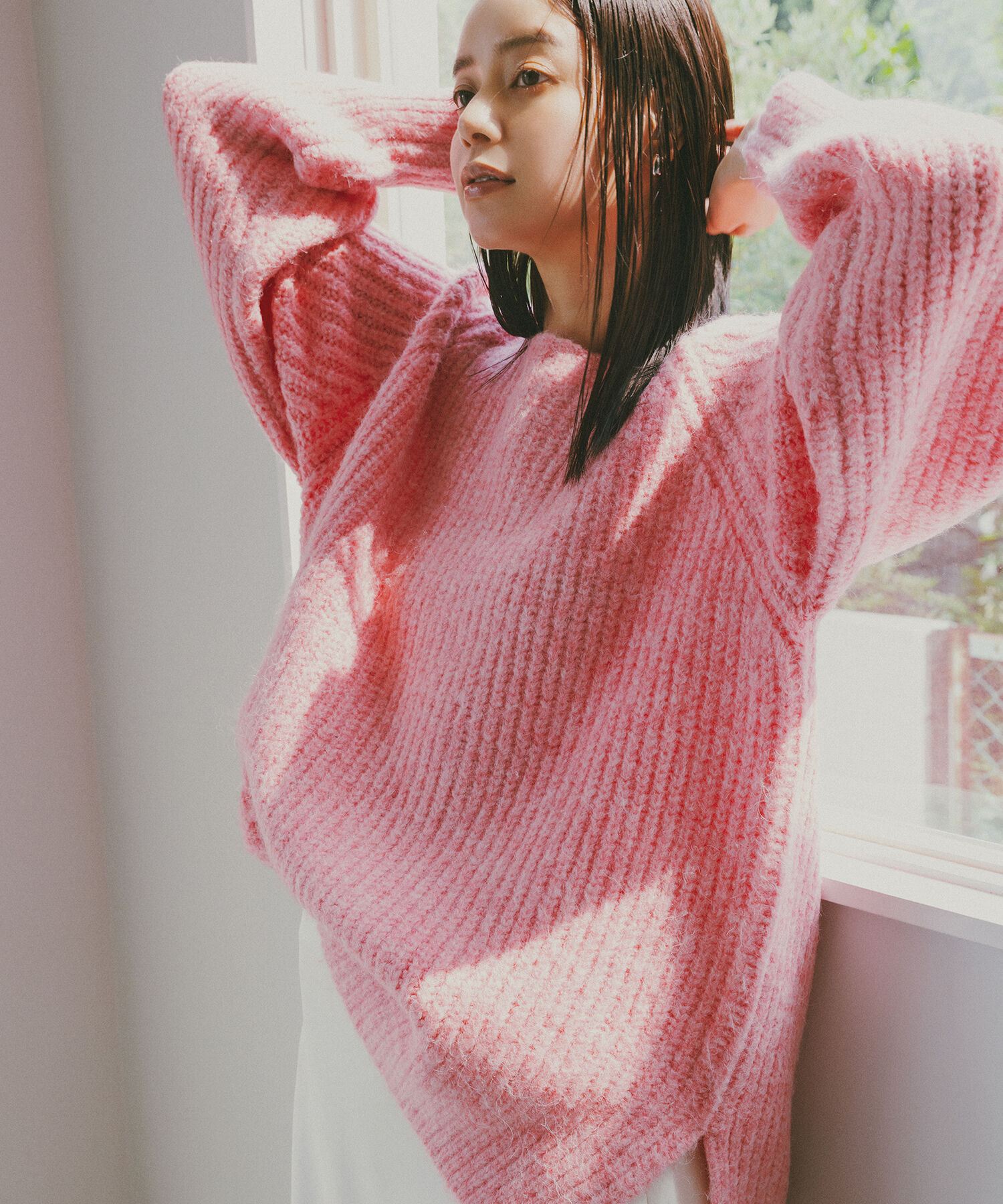  「バックシャンボクシーニット」|ニット・セーター|