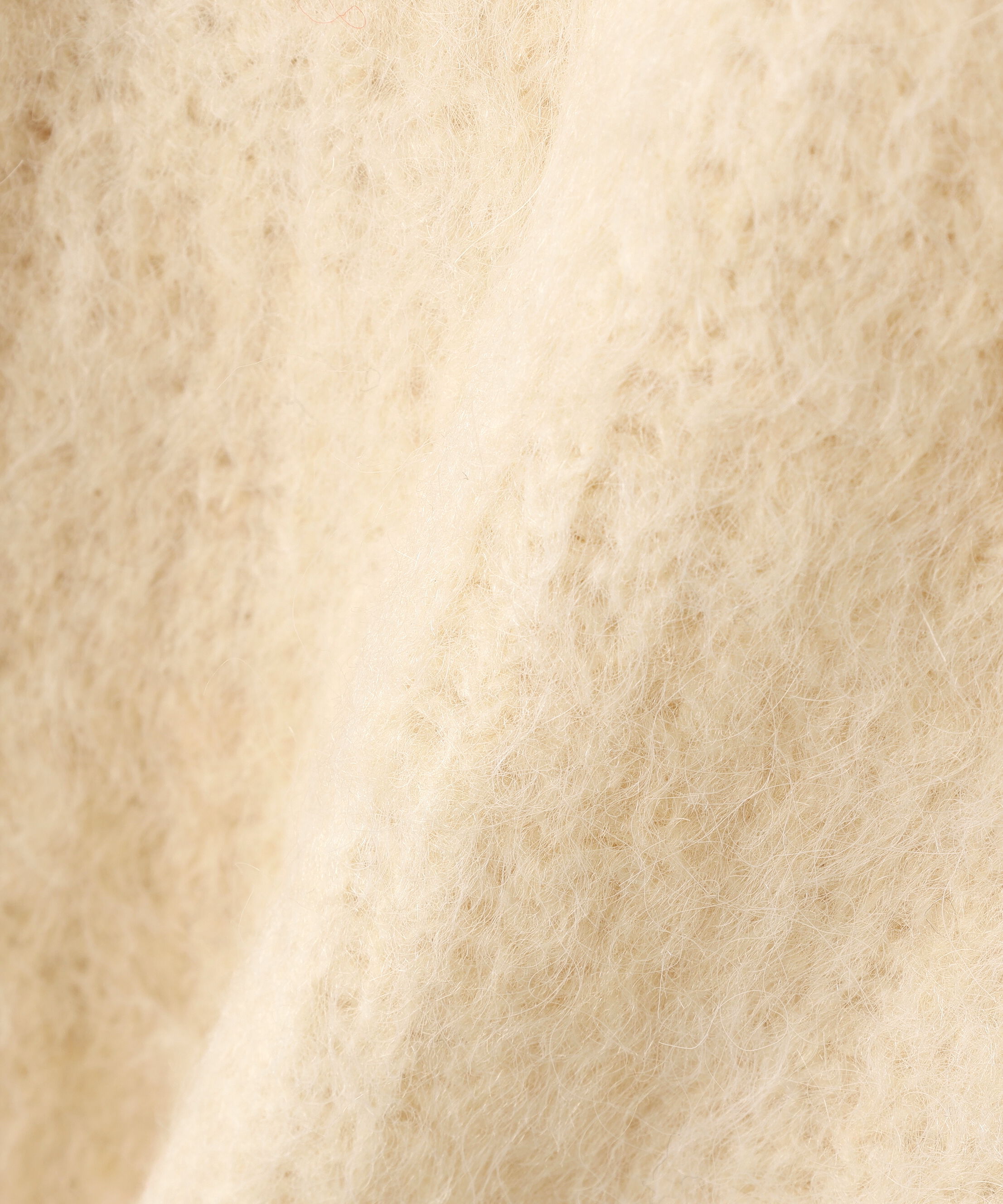  「クルーネックフェザーカーディガン」|ニット・セーター|