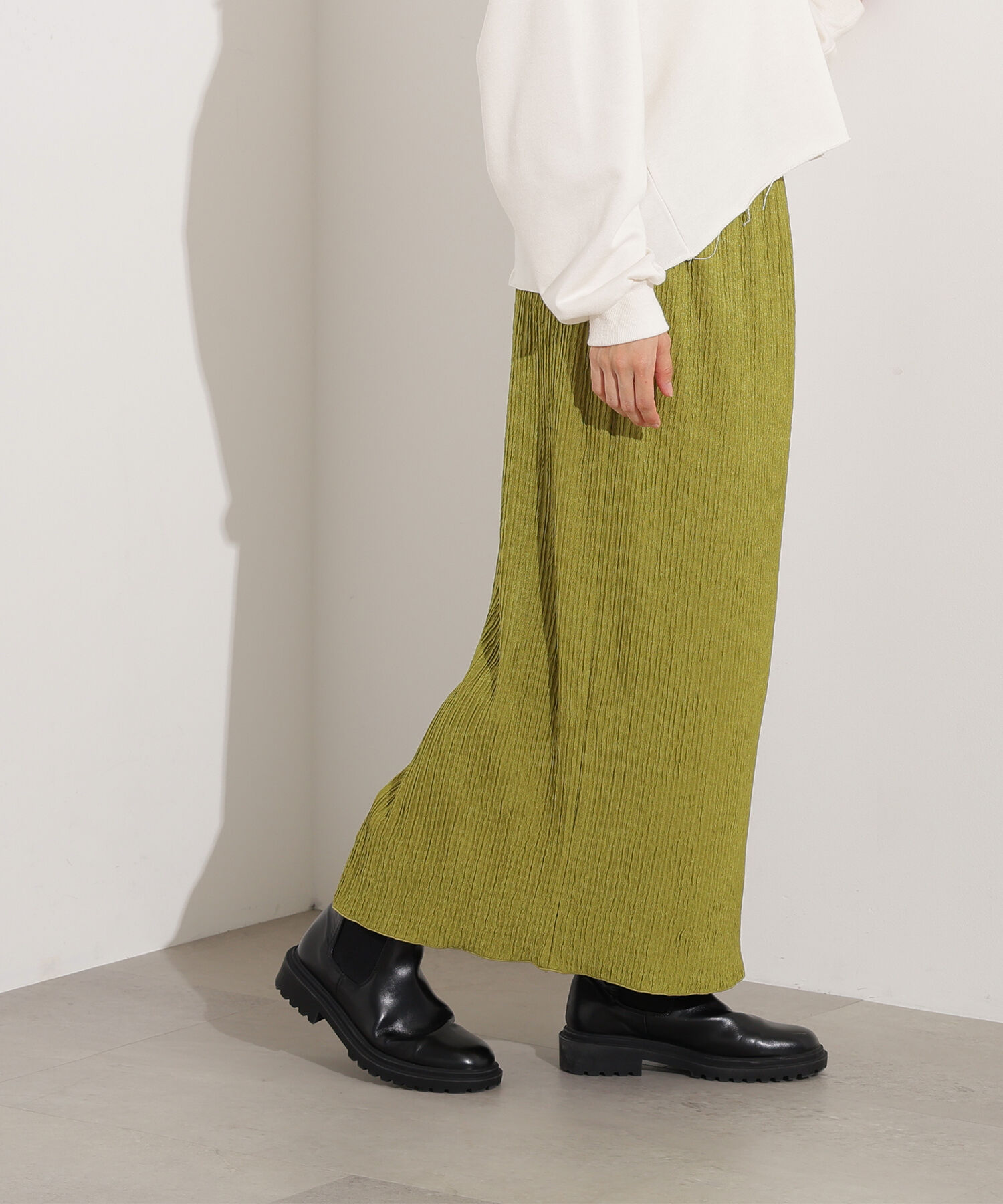  「シュリンクナロースカート」|スカート|