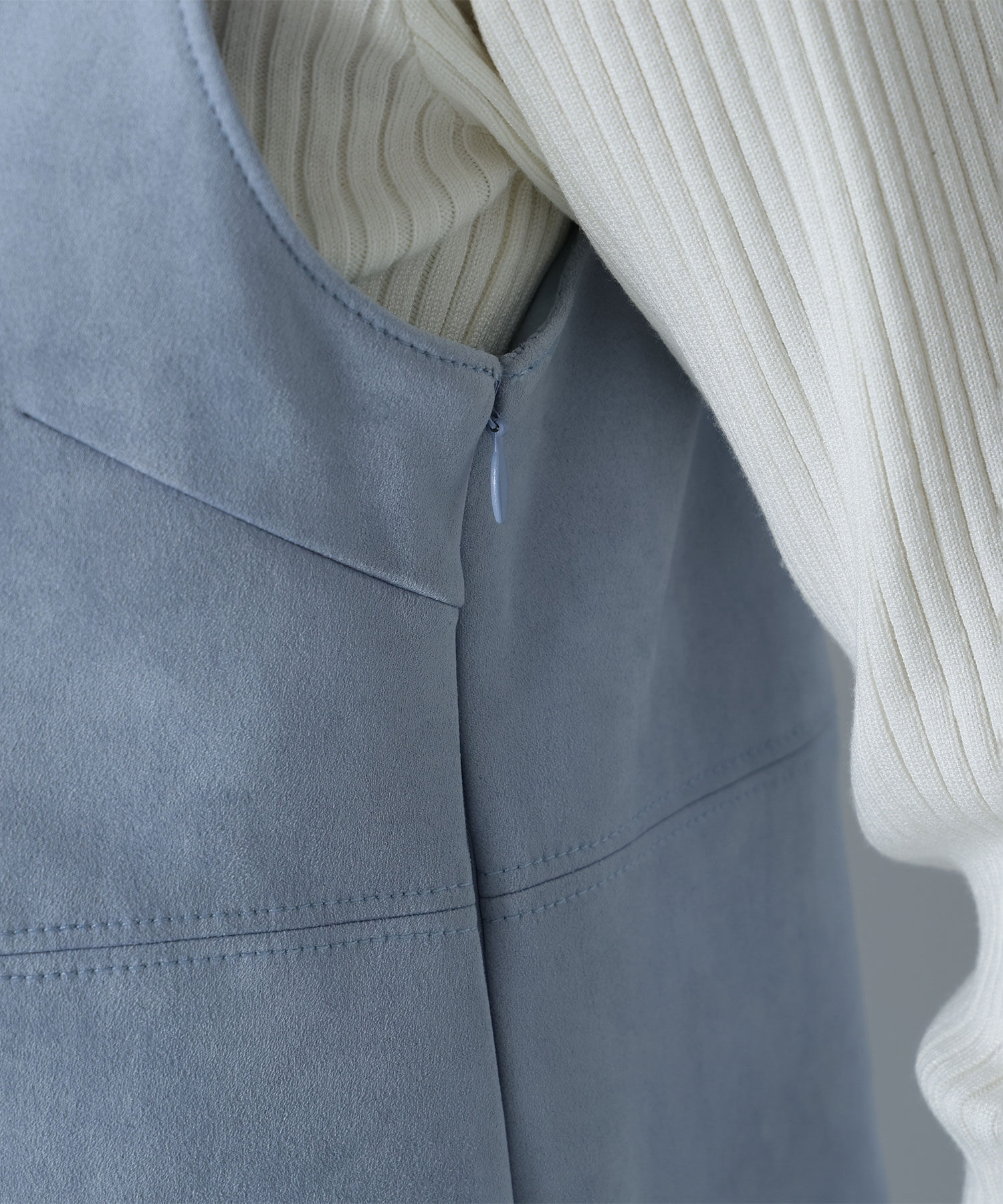  「フェイクスウェードミニジャンスカ」|ワンピース|