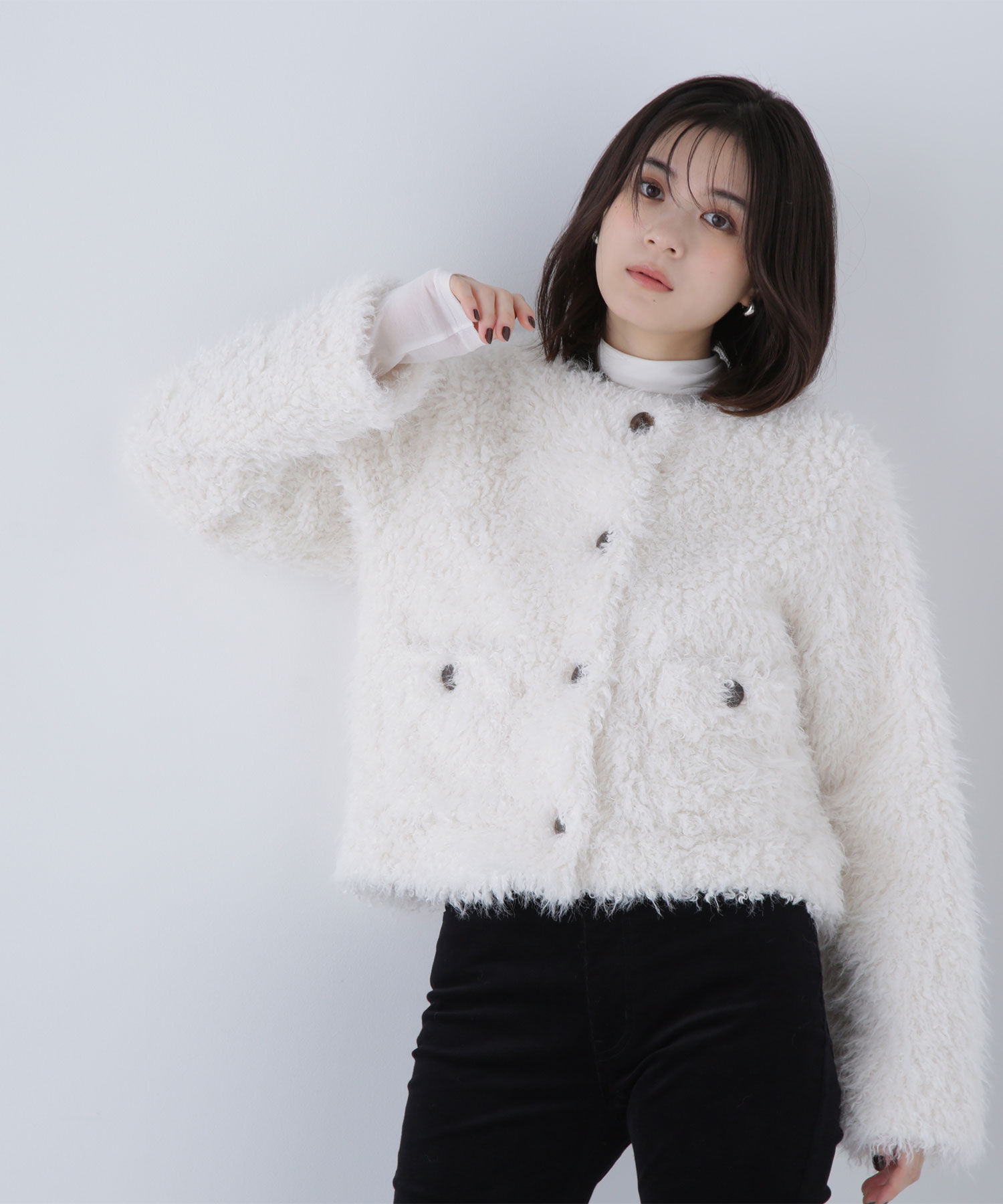  「シアーカットソーシリーズ ハイネック」|Tシャツ・カットソー|