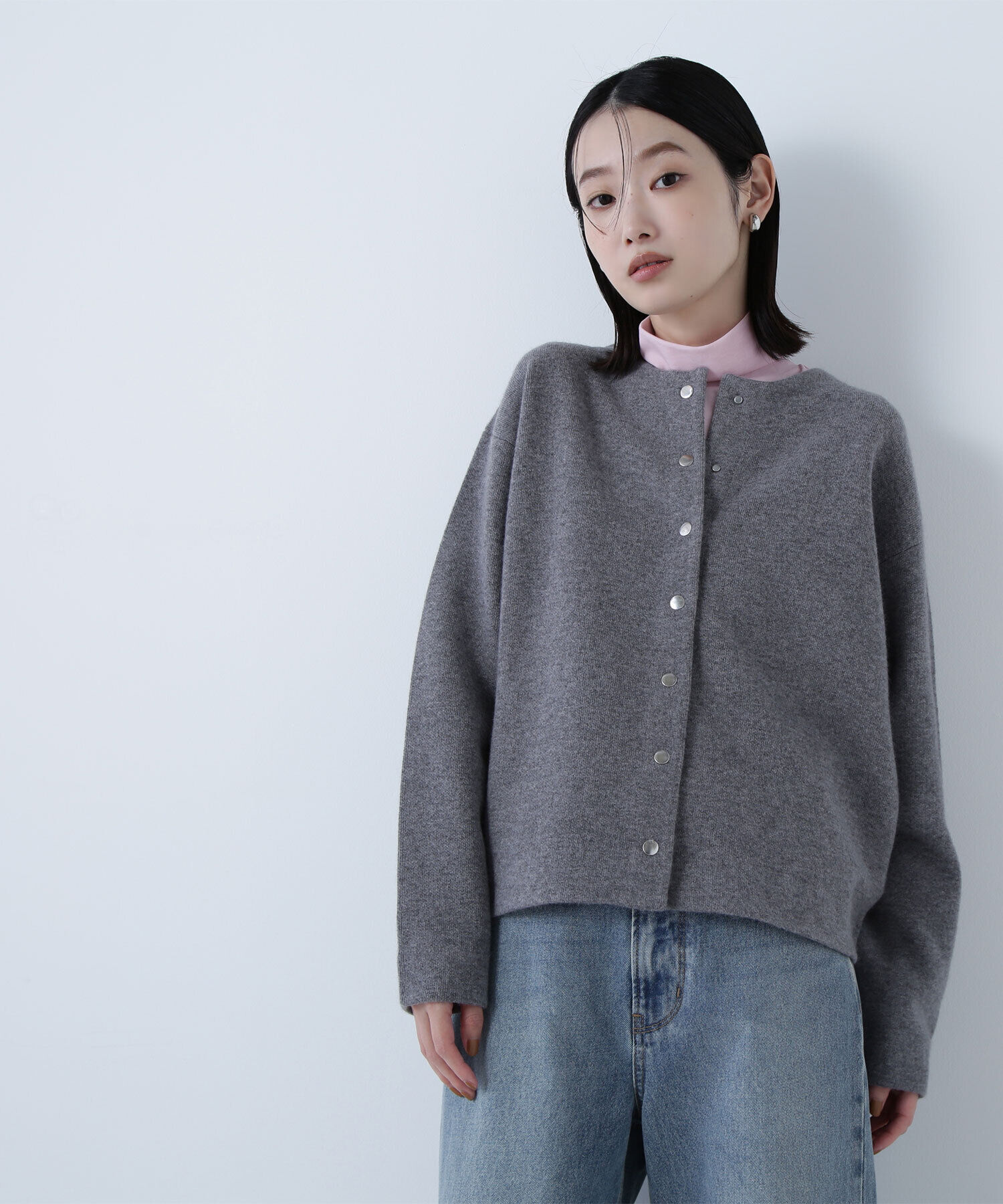  「シアーカットソーシリーズ ハイネック」|Tシャツ・カットソー|