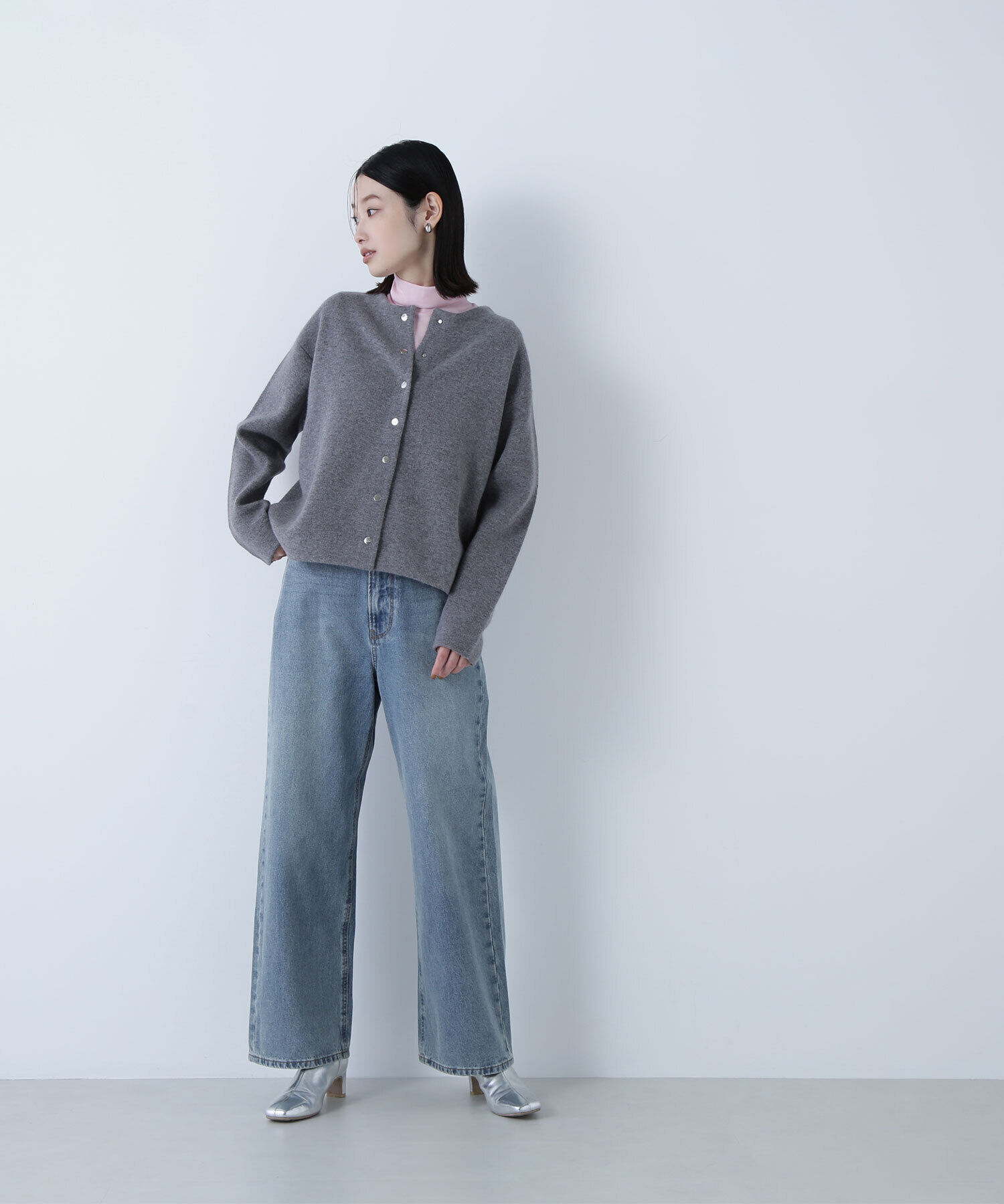  「シアーカットソーシリーズ ハイネック」|Tシャツ・カットソー|