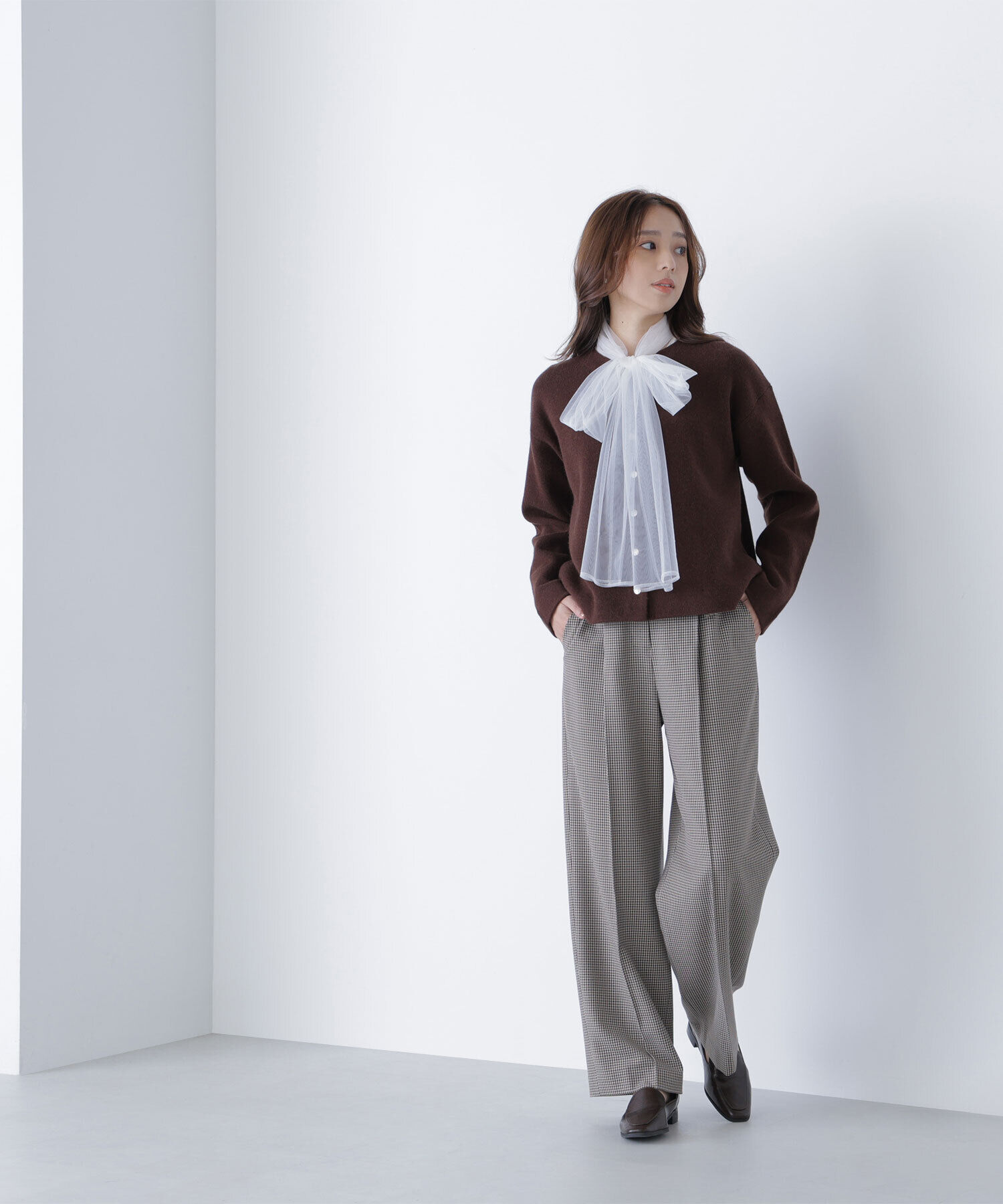  「コンパクトベスト セットアップ ワイドストレートパンツ」|その他|