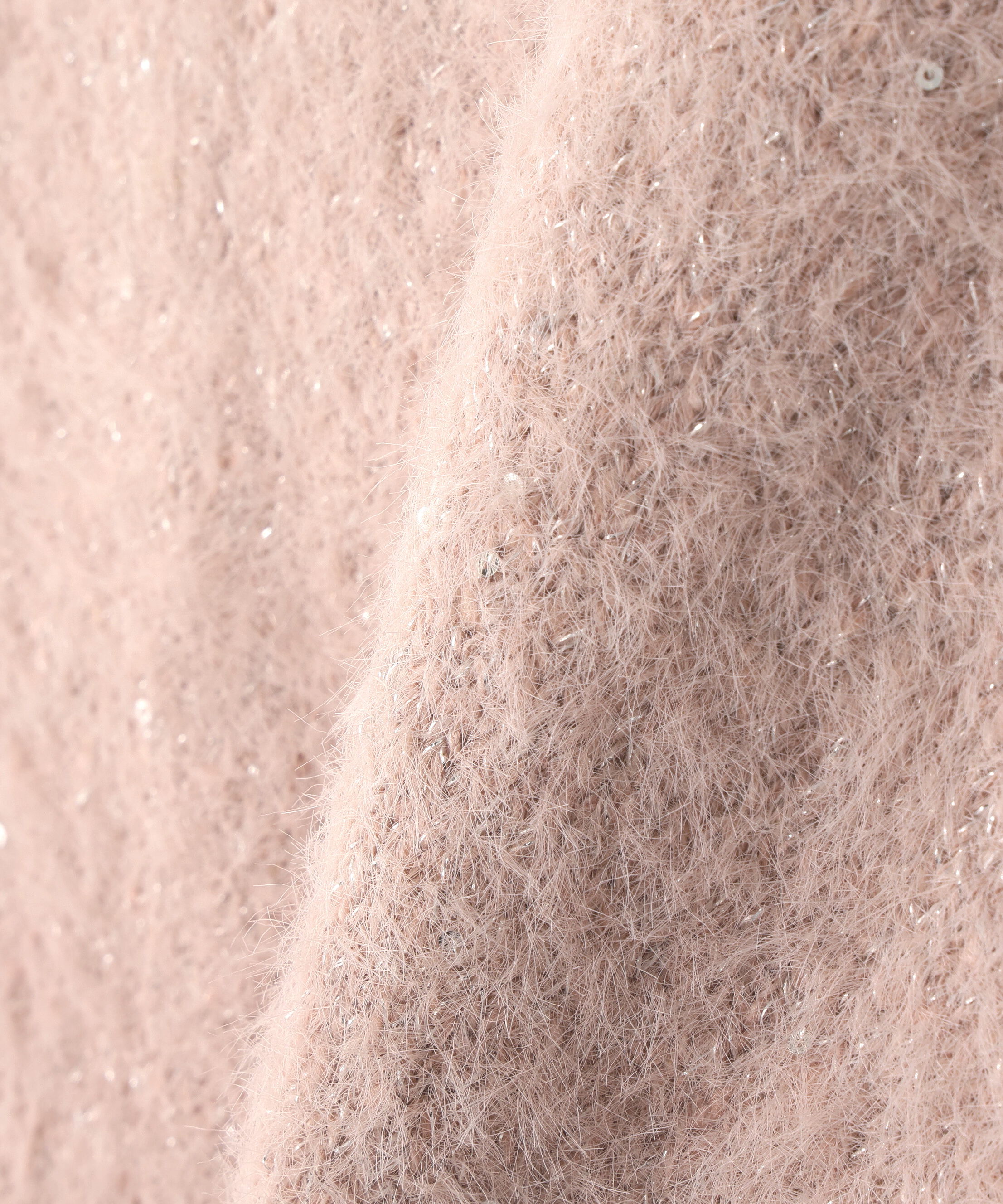  「スパンコールフェザーニット」|ニット・セーター|