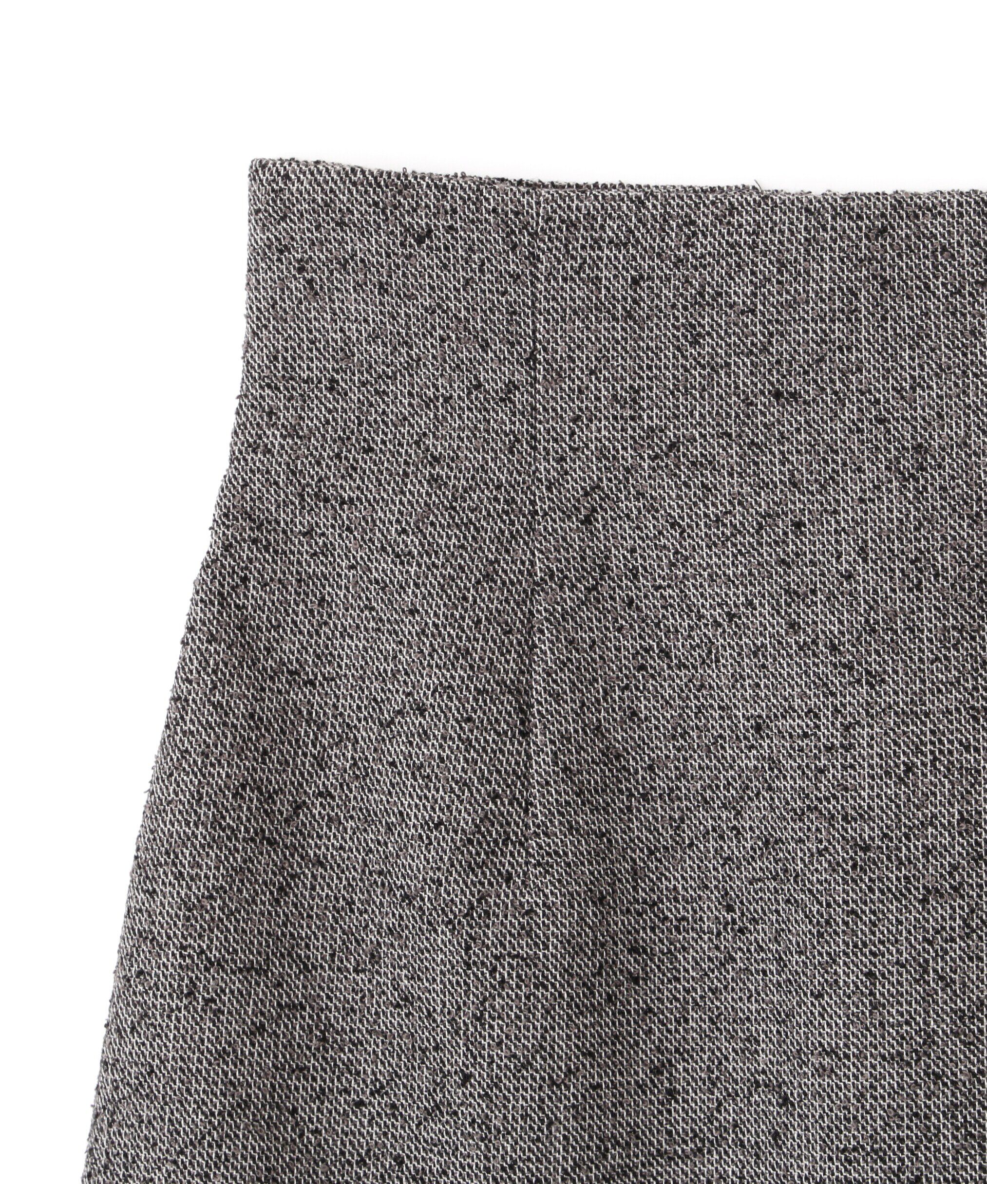  「ネップツイードヘムレースミニスカート」|スカート|