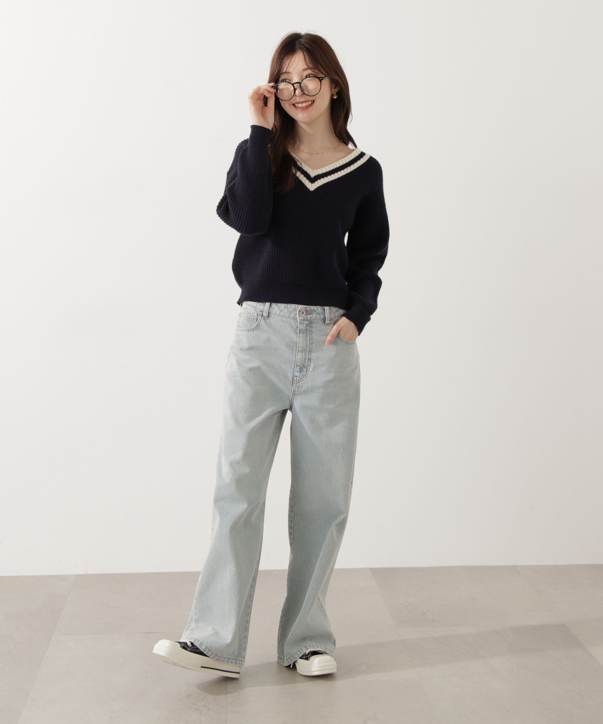 PROPORTION BODY DRESSING「ワイドデニムパンツ」|その他|