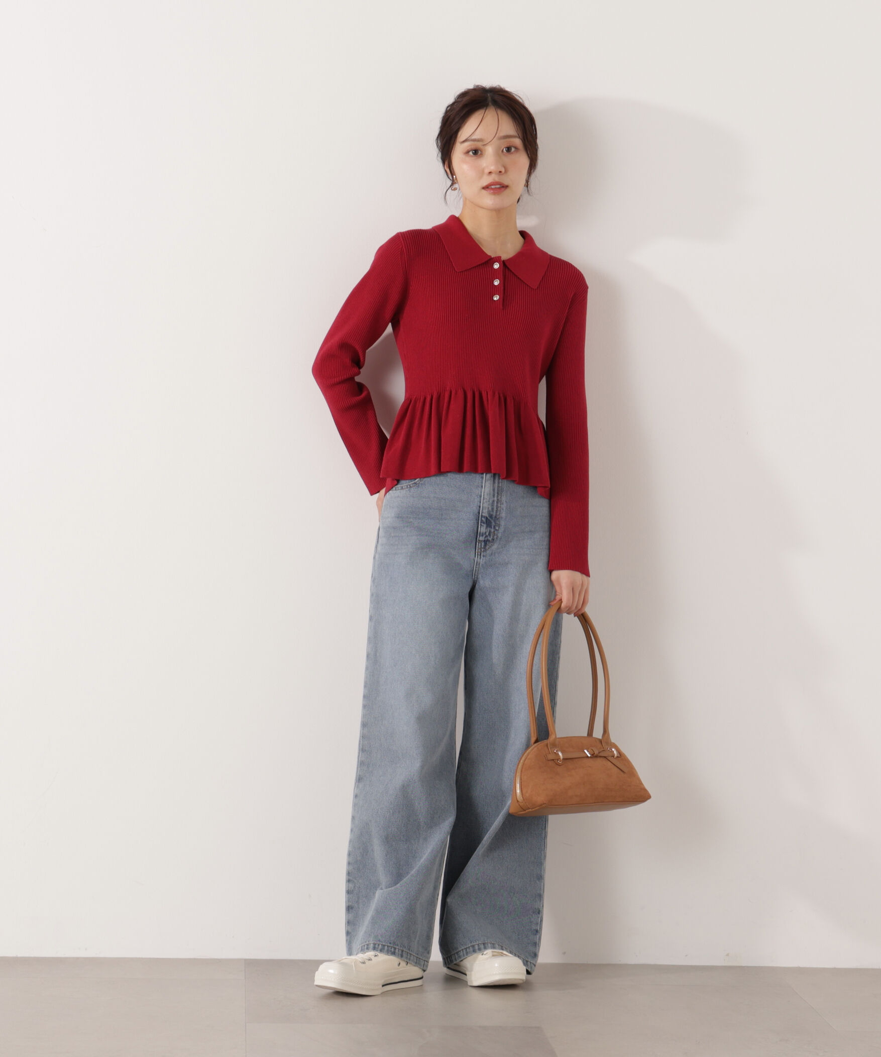 PROPORTION BODY DRESSING「ワイドデニムパンツ」|その他|