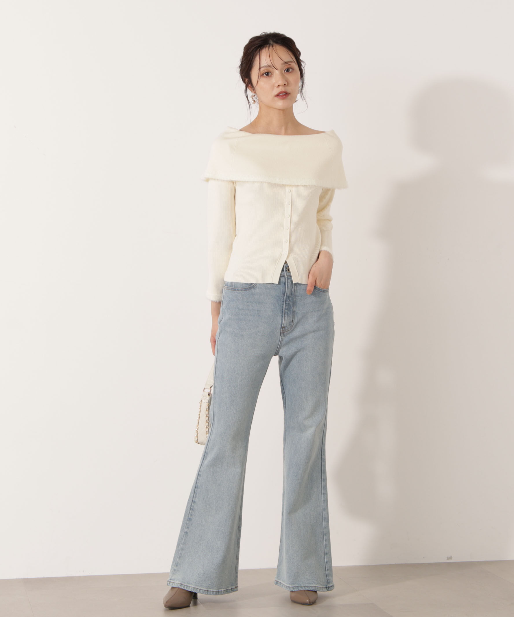 PROPORTION BODY DRESSING「フレアデニムパンツ」|その他|