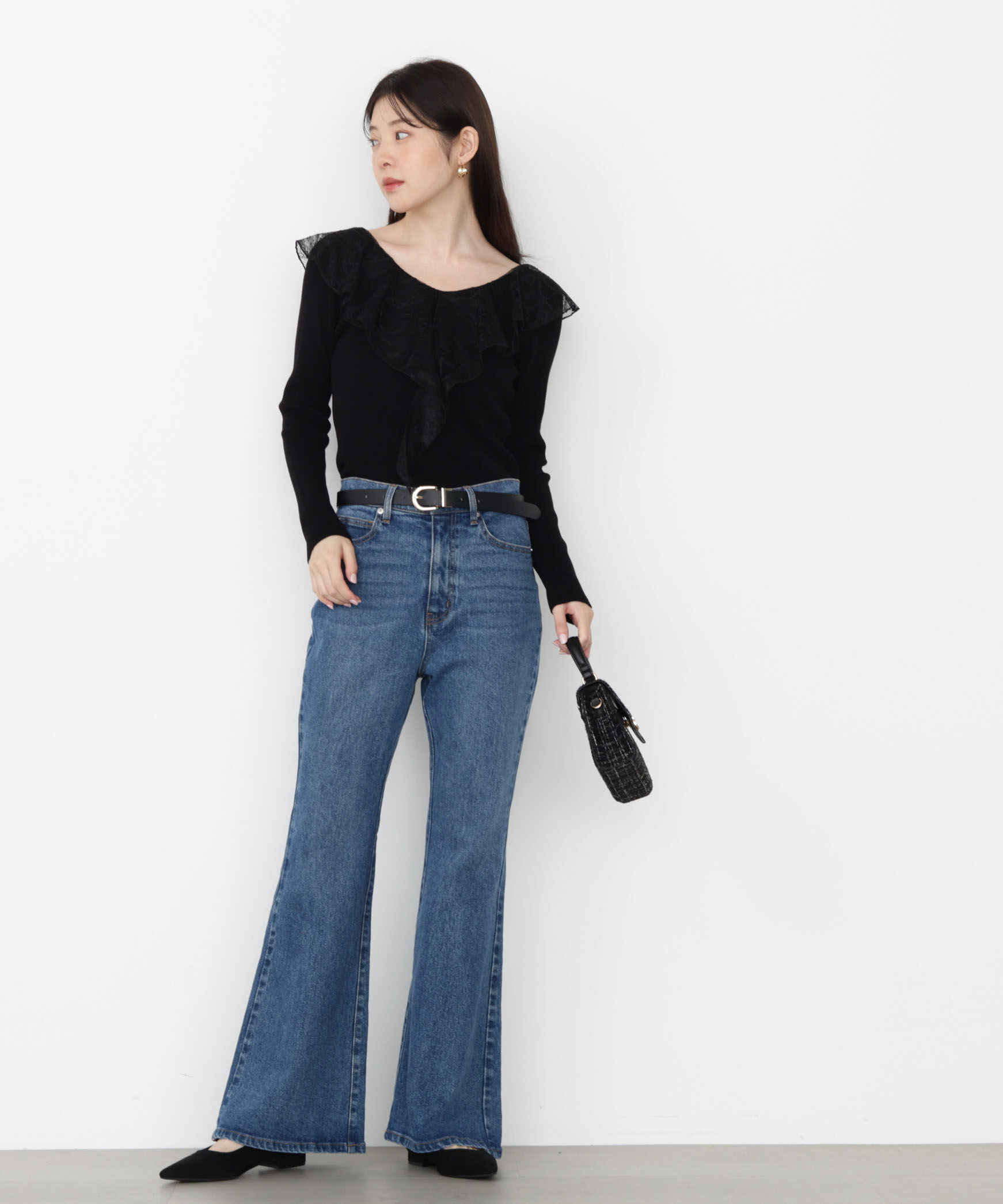 PROPORTION BODY DRESSING「フレアデニムパンツ」|その他|