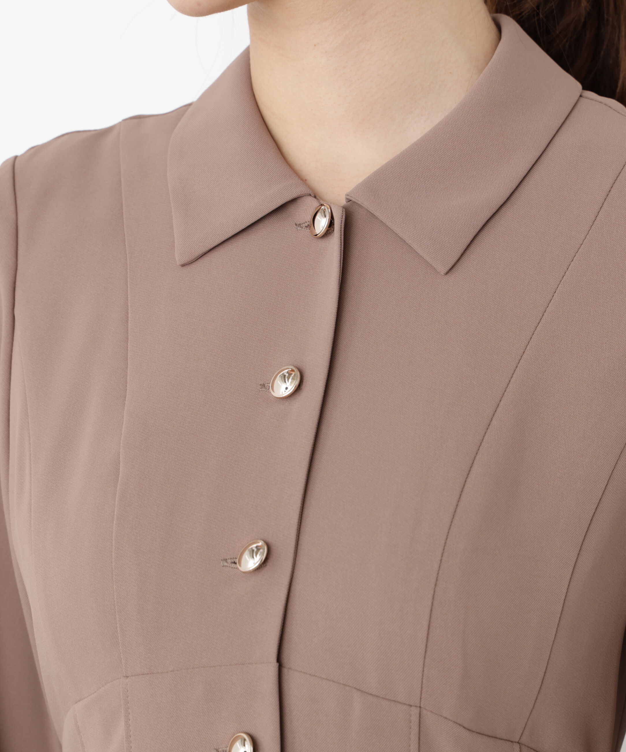 PROPORTION BODY DRESSING「オータムタックシャツワンピース」|ワンピース|