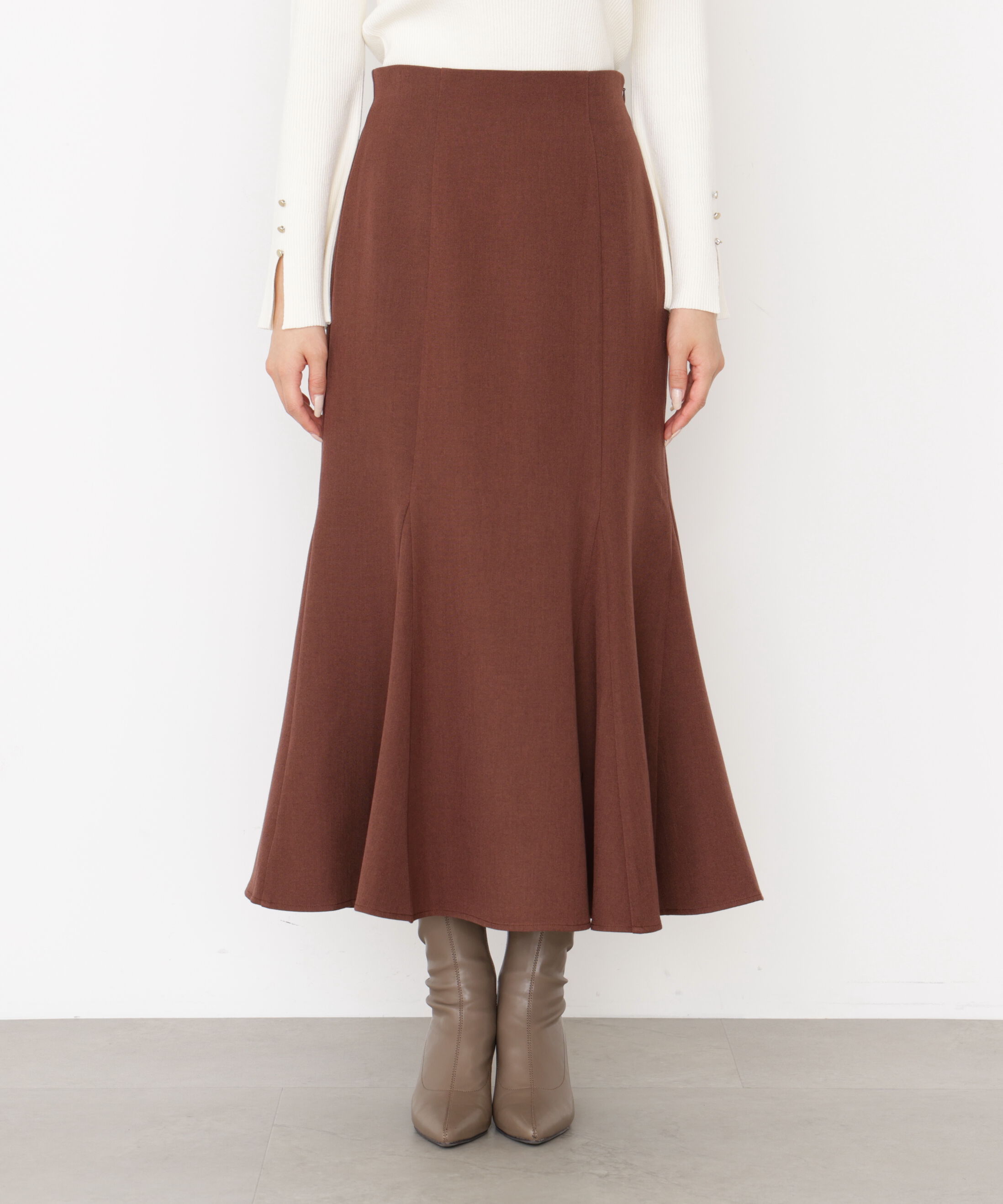 PROPORTION BODY DRESSING「＜ウォッシャブル＞ハイウエストマーメイドスカート 25AW」|スカート|