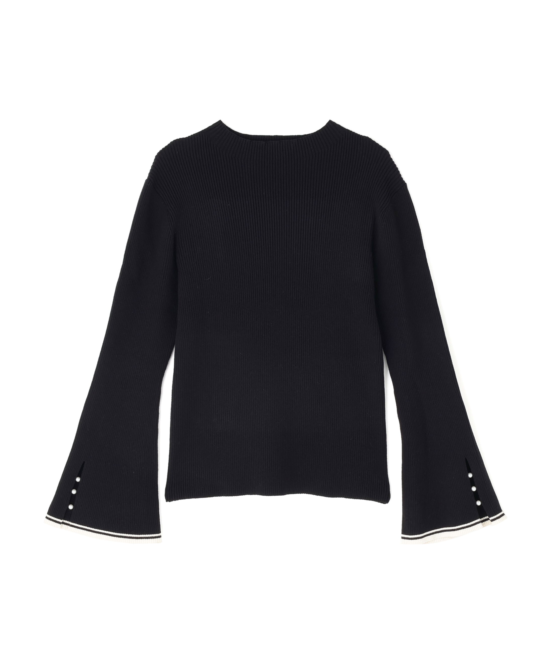 PROPORTION BODY DRESSING「＜ハンドウォッシャブル＞スタンドネックリブニット 25AW」|ニット・セーター|