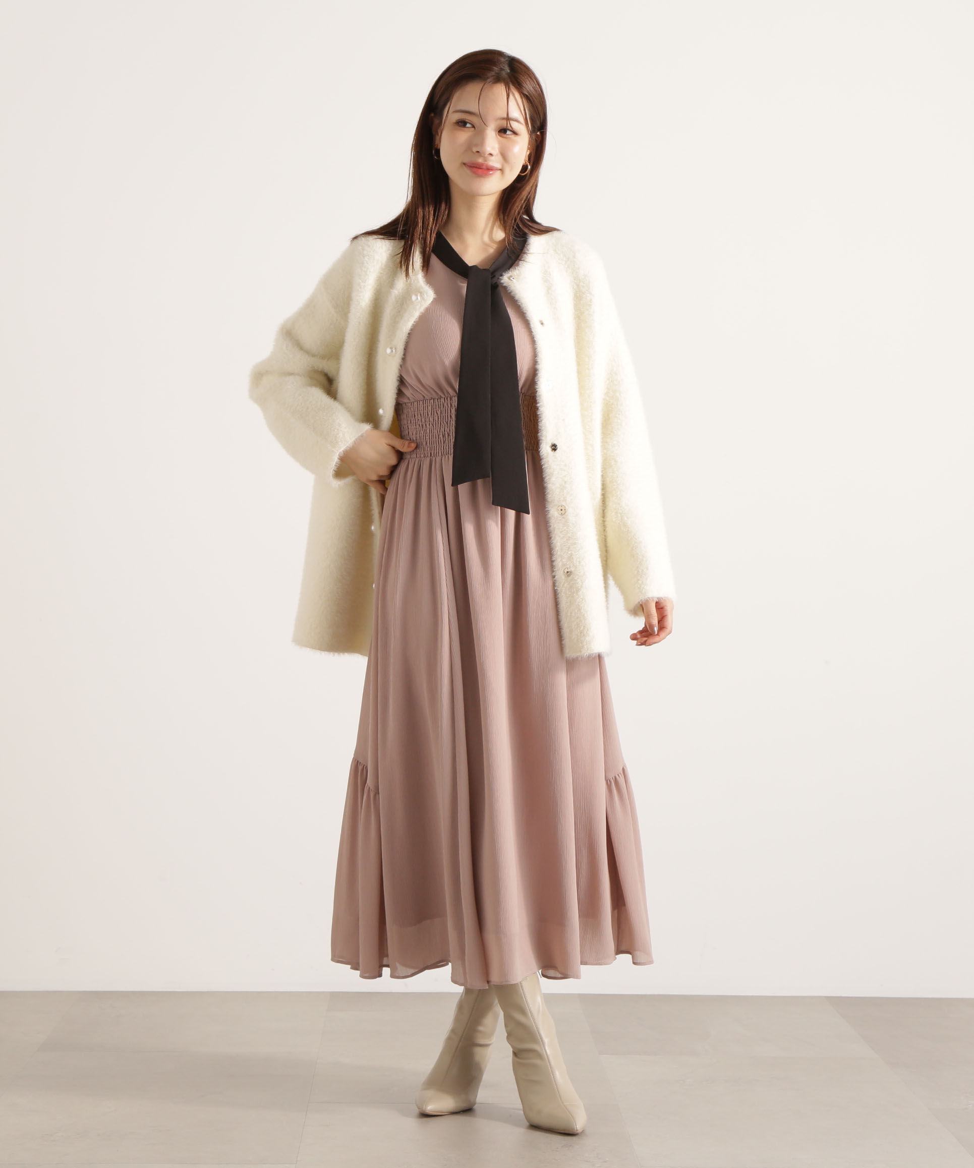 PROPORTION BODY DRESSING「フェザージャコット 25AW」|ブルゾン・スタジャン|