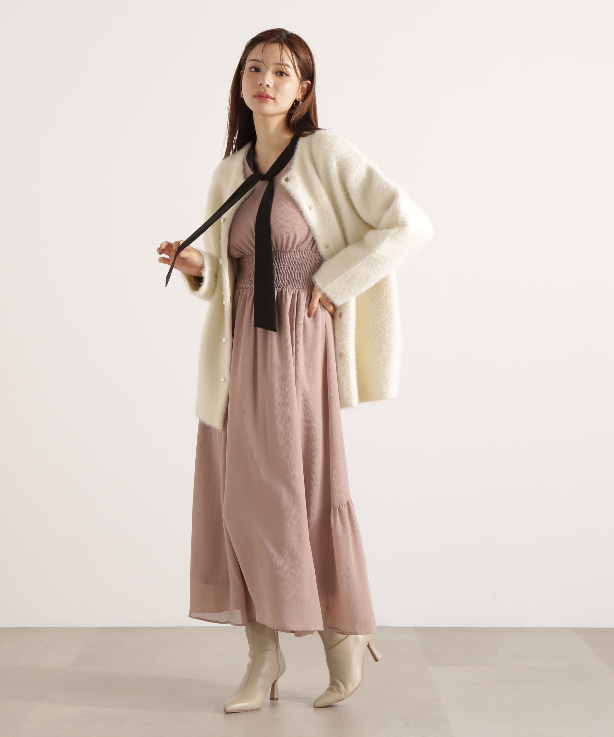 PROPORTION BODY DRESSING「フェザージャコット 25AW」|ブルゾン・スタジャン|