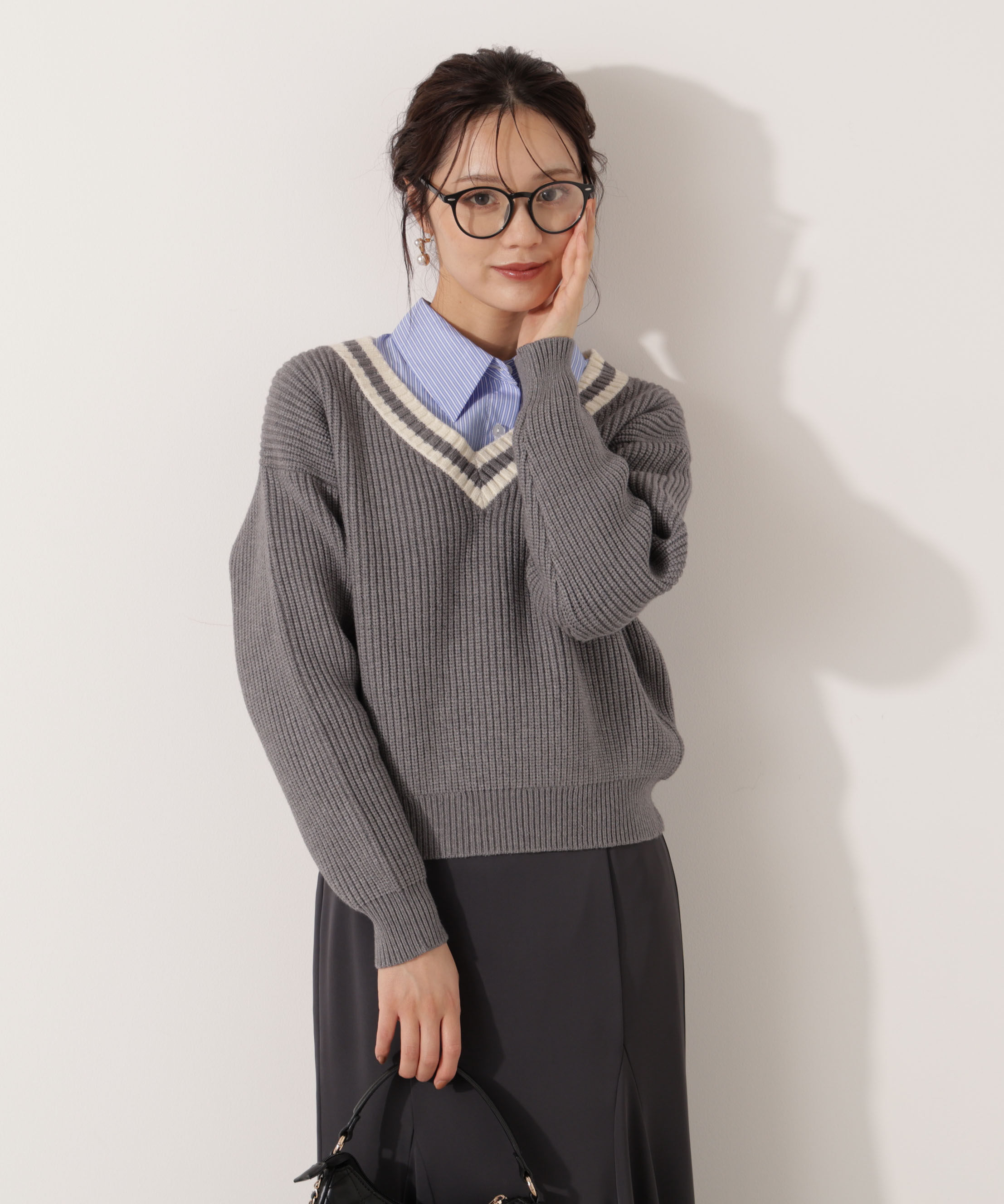 PROPORTION BODY DRESSING「＜ウォッシャブル＞ベーシックシャツ」|シャツ・ブラウス|