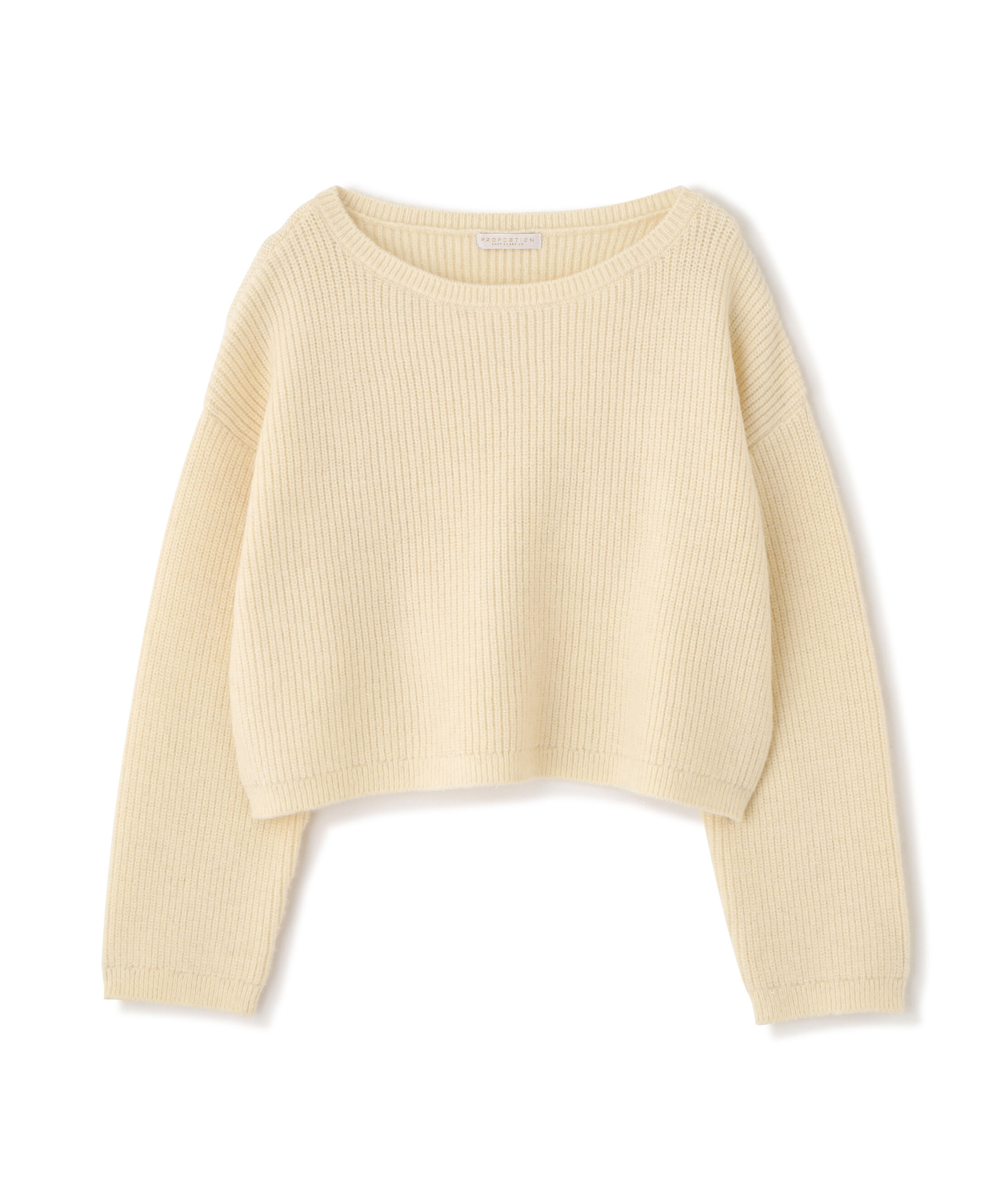 PROPORTION BODY DRESSING「アンジェリーナボックスニット  25AW 」|ニット・セーター|