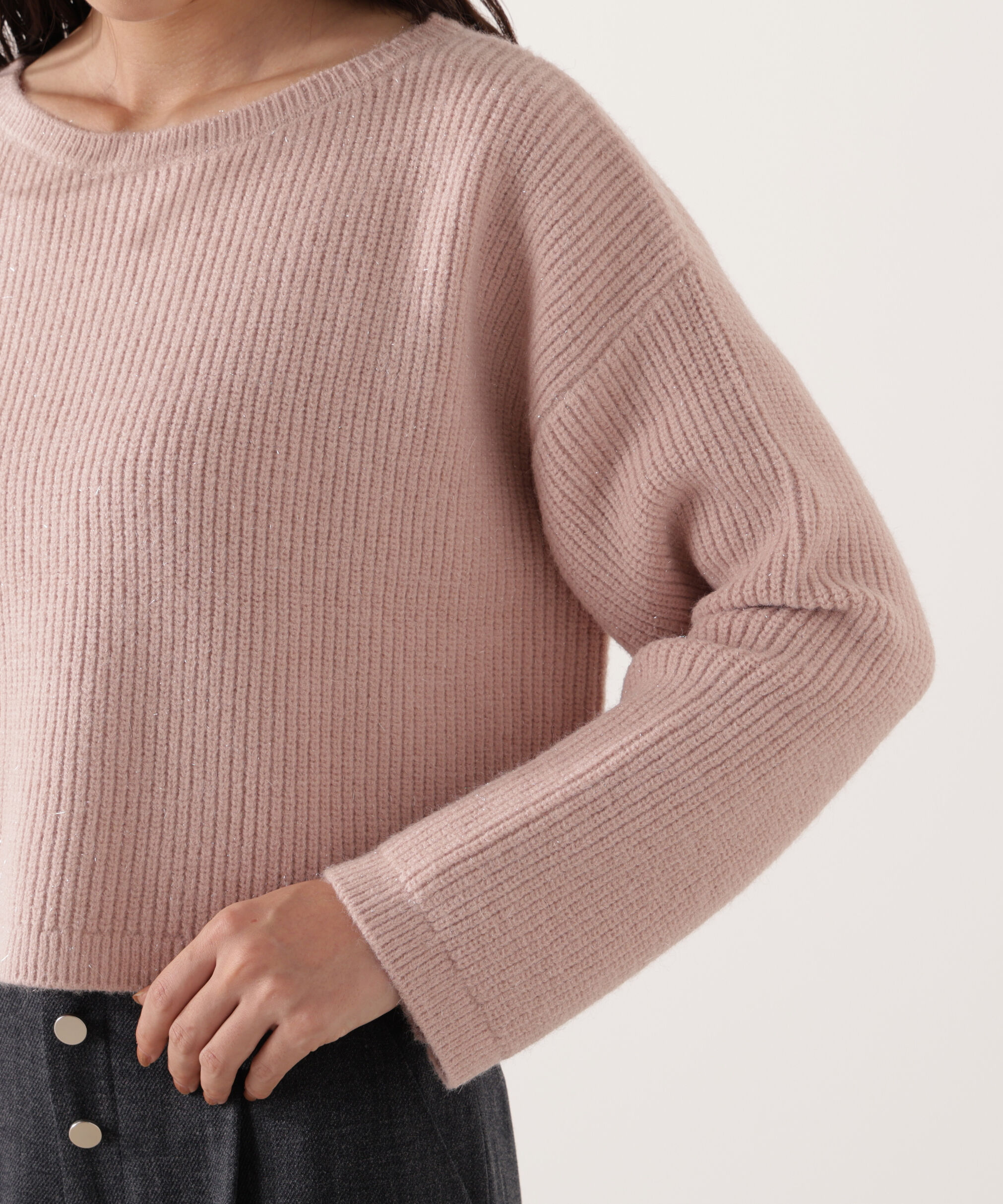 PROPORTION BODY DRESSING「アンジェリーナボックスニット  25AW 」|ニット・セーター|